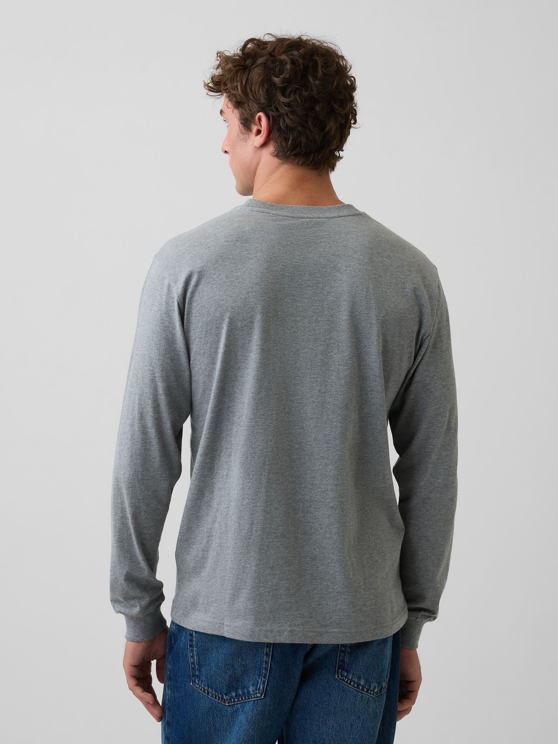 Grey Long Sleeve T-Shirt - Image 2 of 4