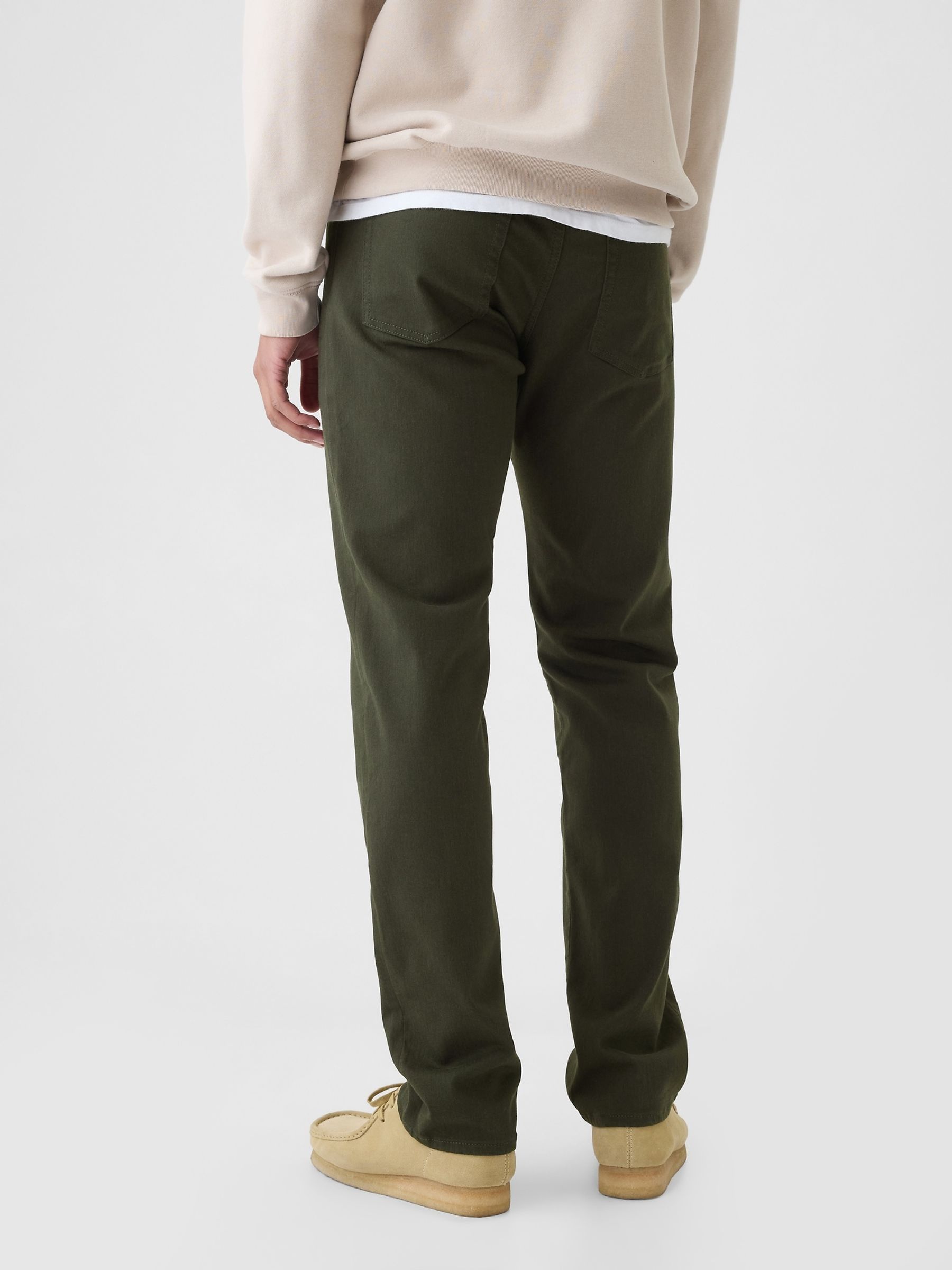 Green Straight City Jeans - Image 2 of 5
