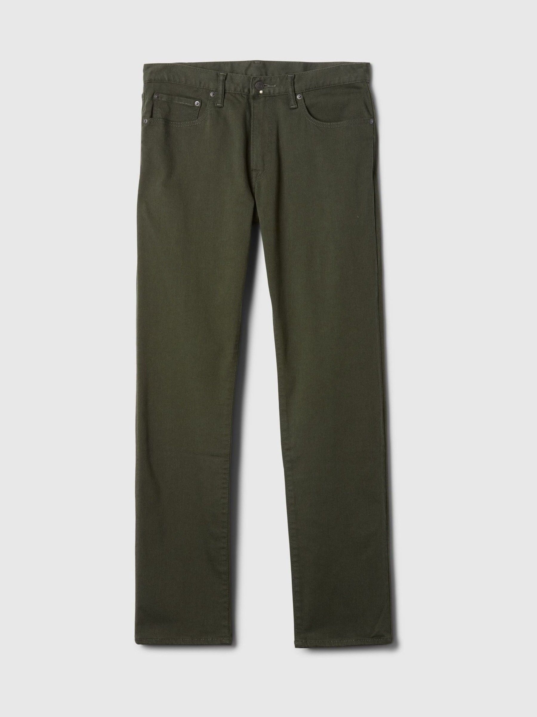 Green Straight City Jeans - Image 5 of 5