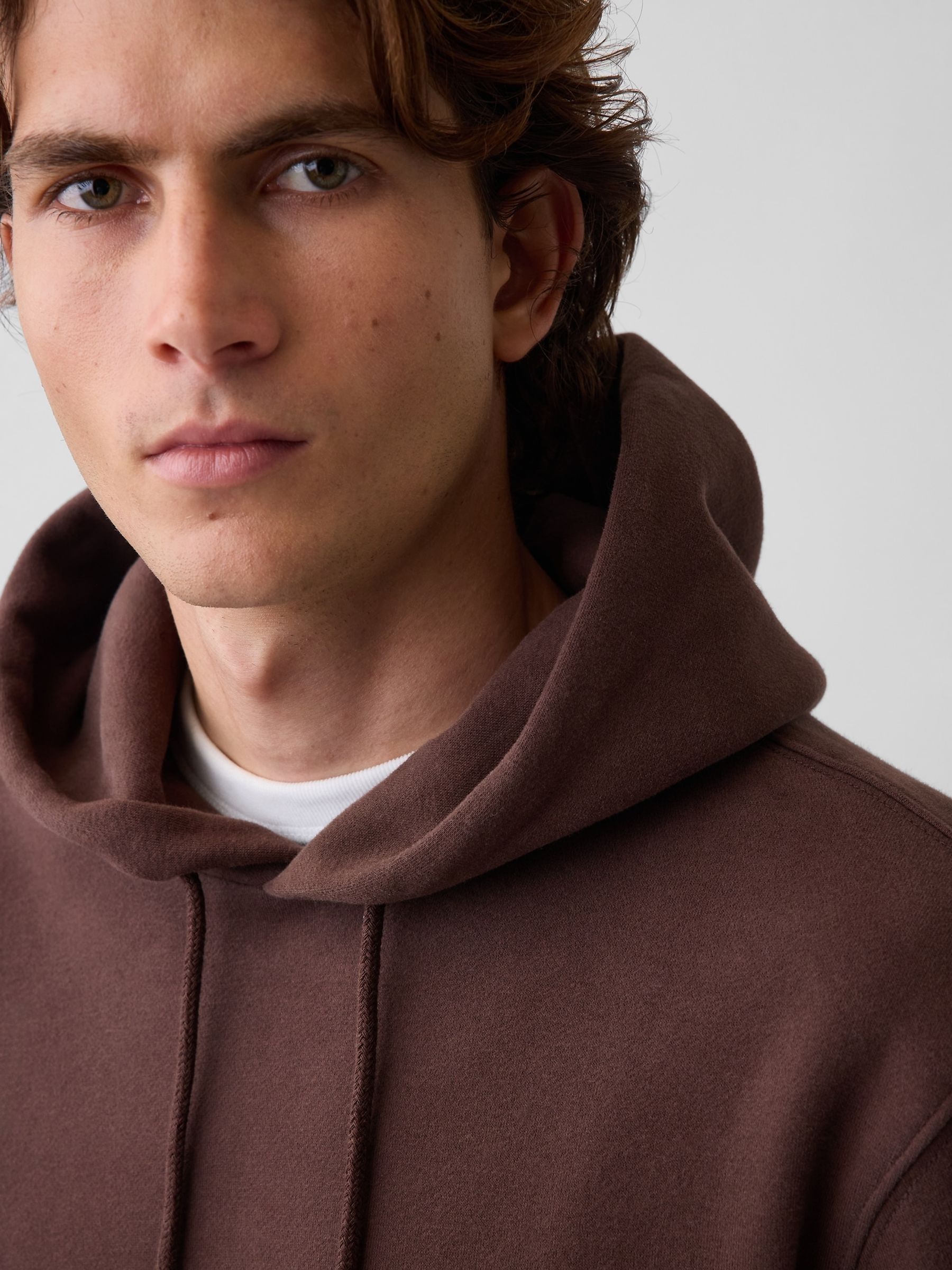 Brown VintageSoft Relaxed Hoodie - Image 4 of 4