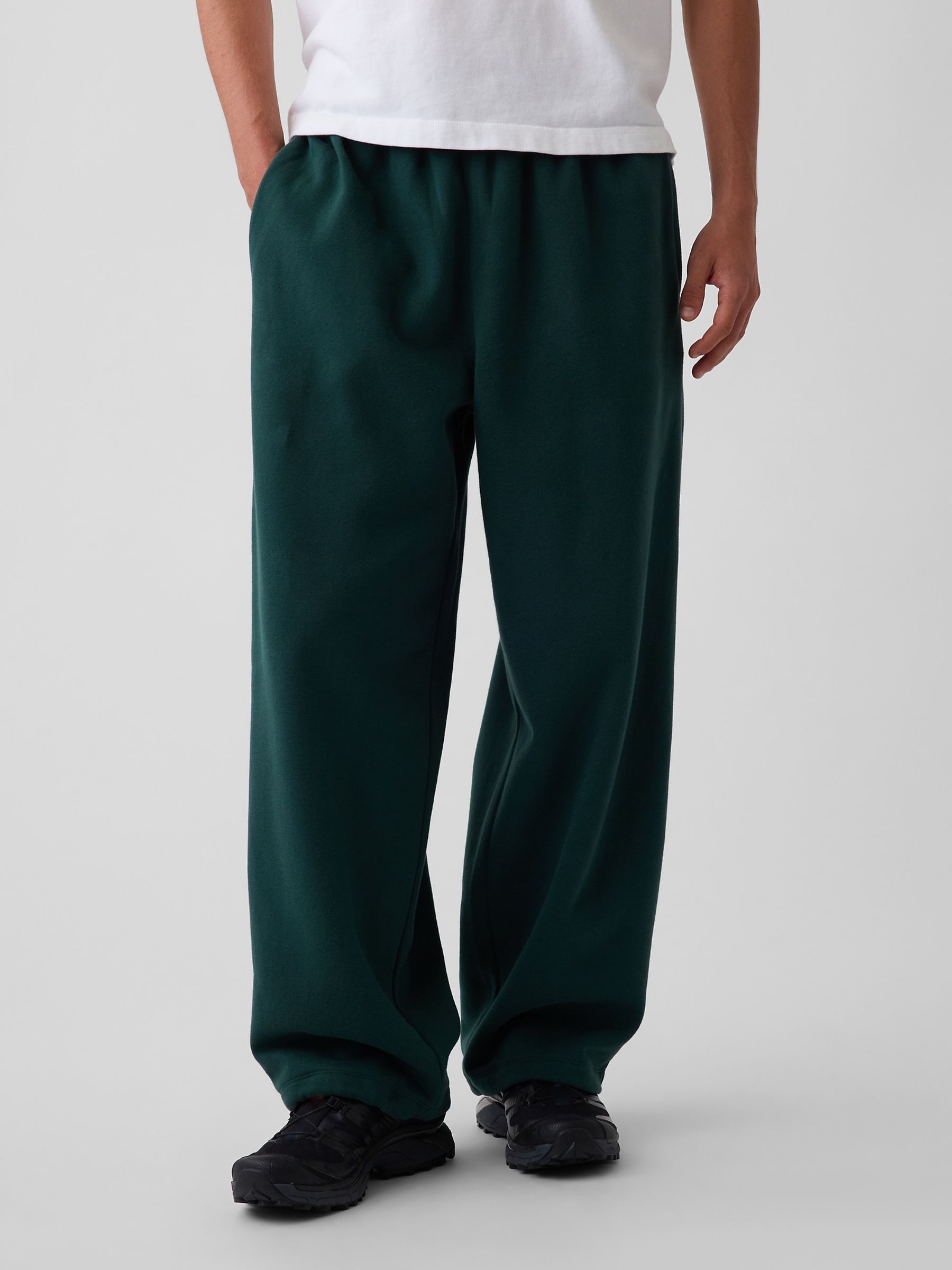Green Vintage Soft Baggy Joggers - Image 1 of 5