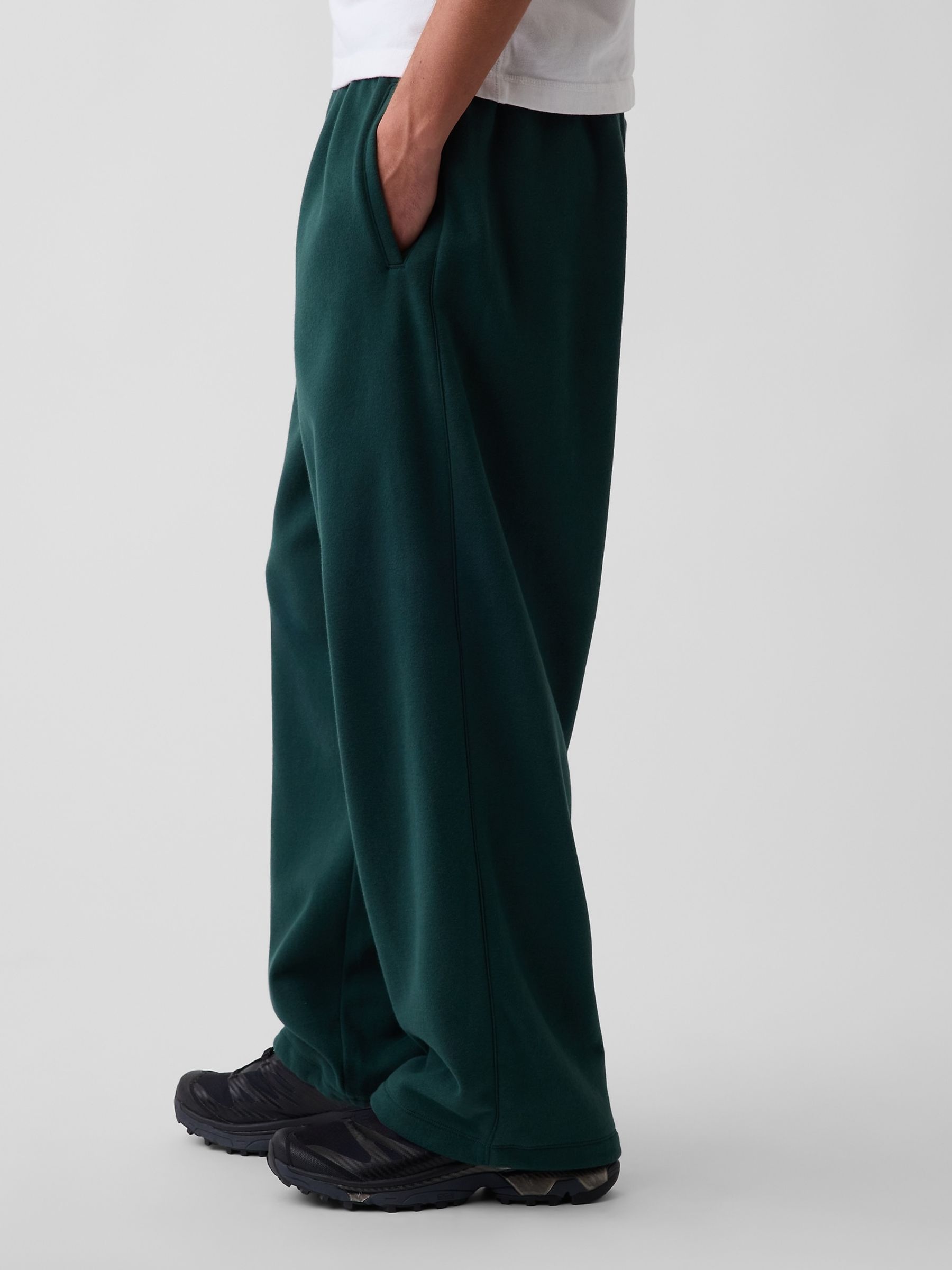 Green Vintage Soft Baggy Joggers - Image 3 of 5