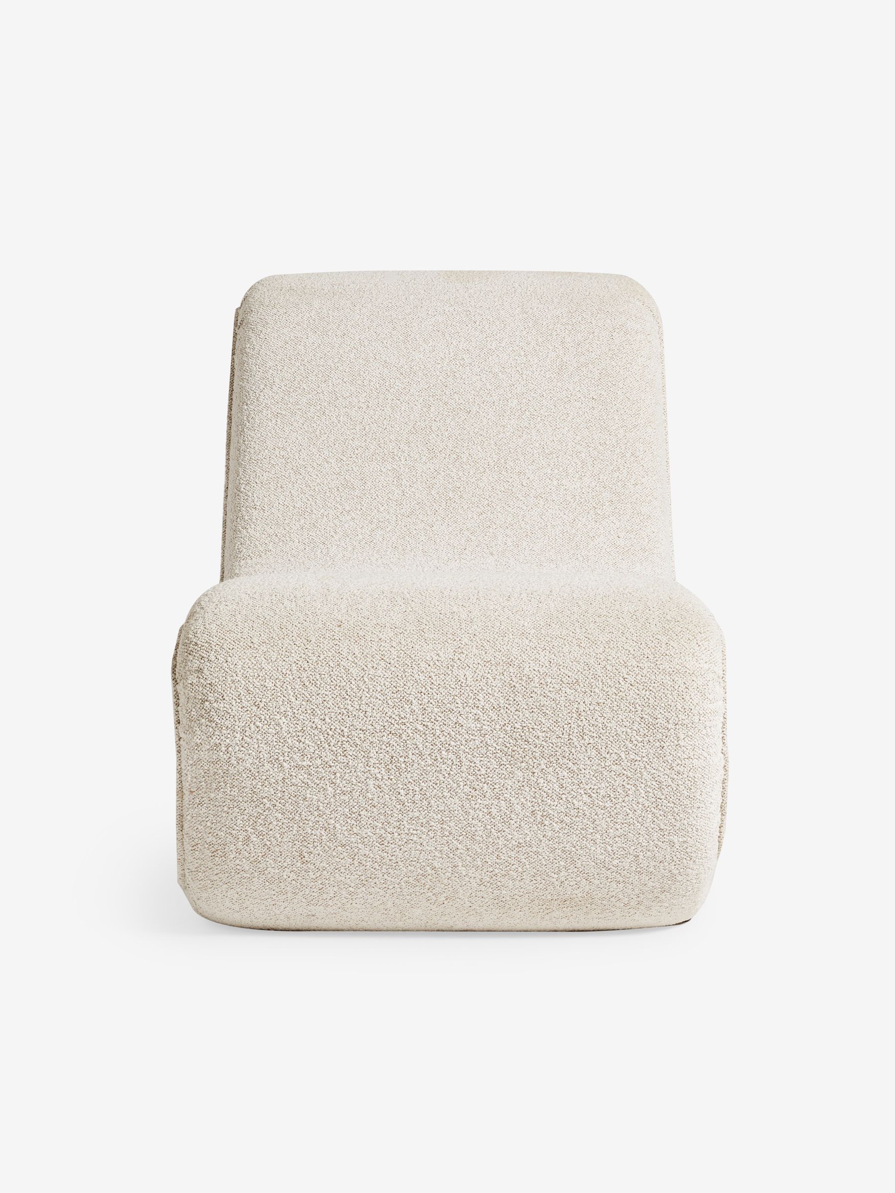 Wexler Chair in Off White Pax Boucle - Image 6 of 7