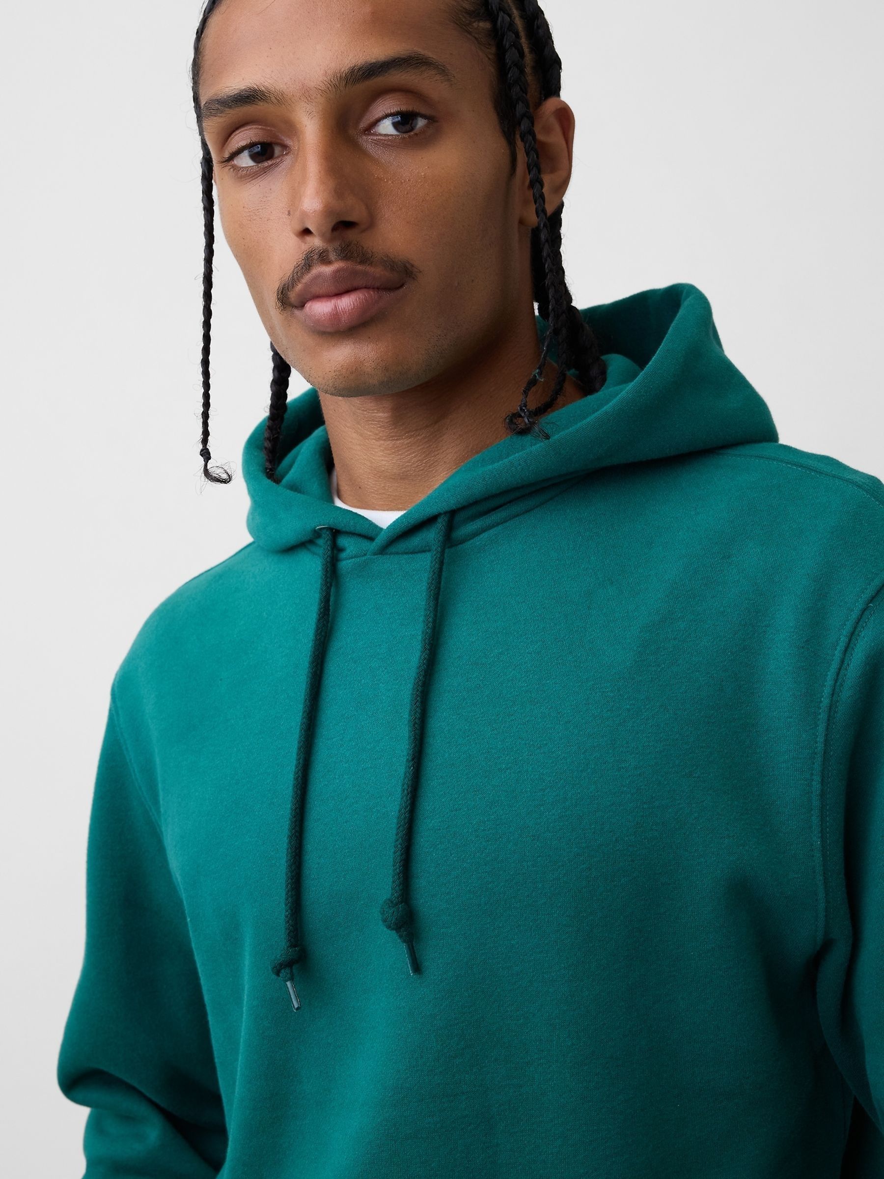 Green VintageSoft Relaxed Hoodie - Image 4 of 4
