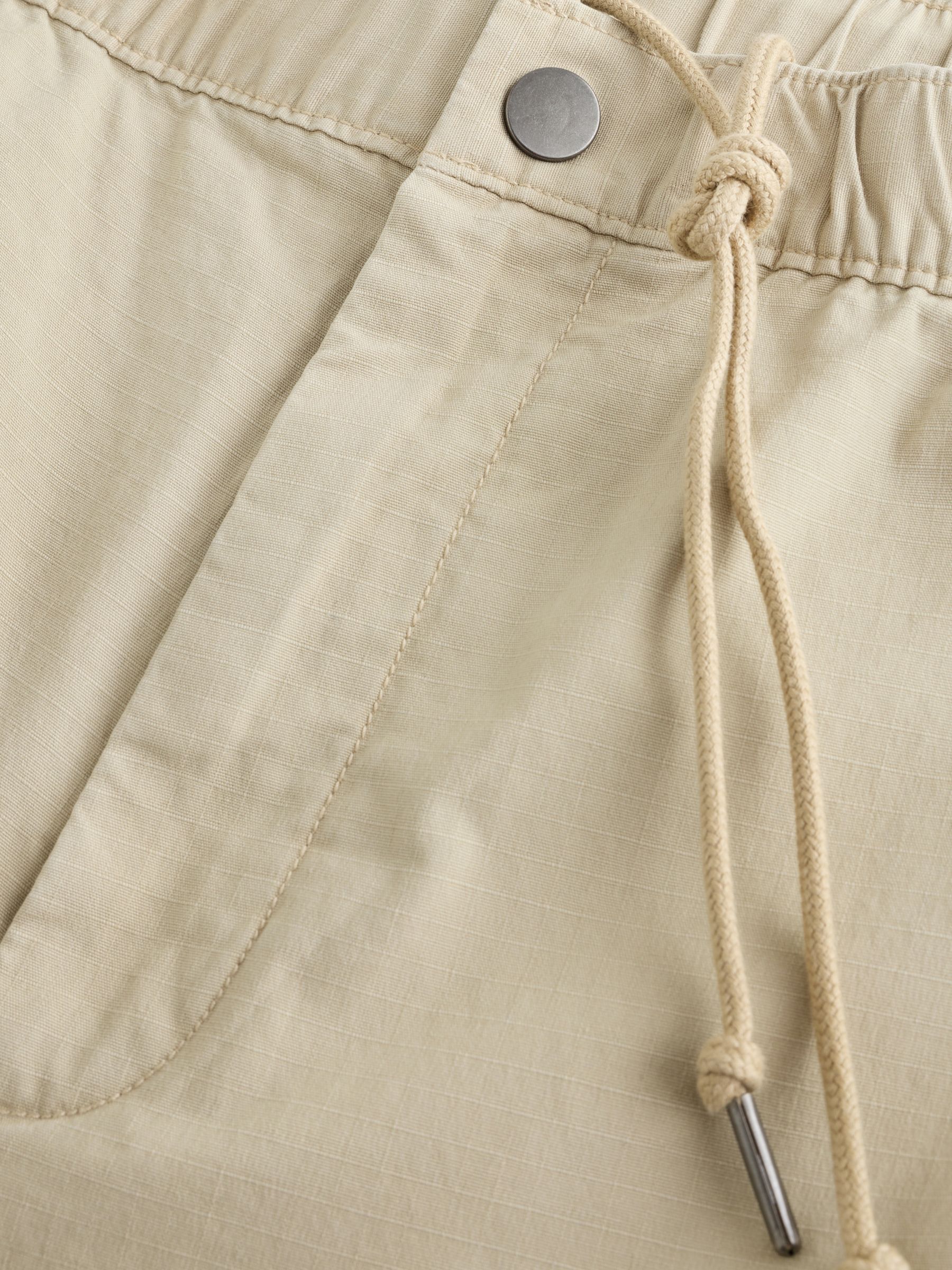 Beige Ripstop 90's Loose Trousers - Image 3 of 5