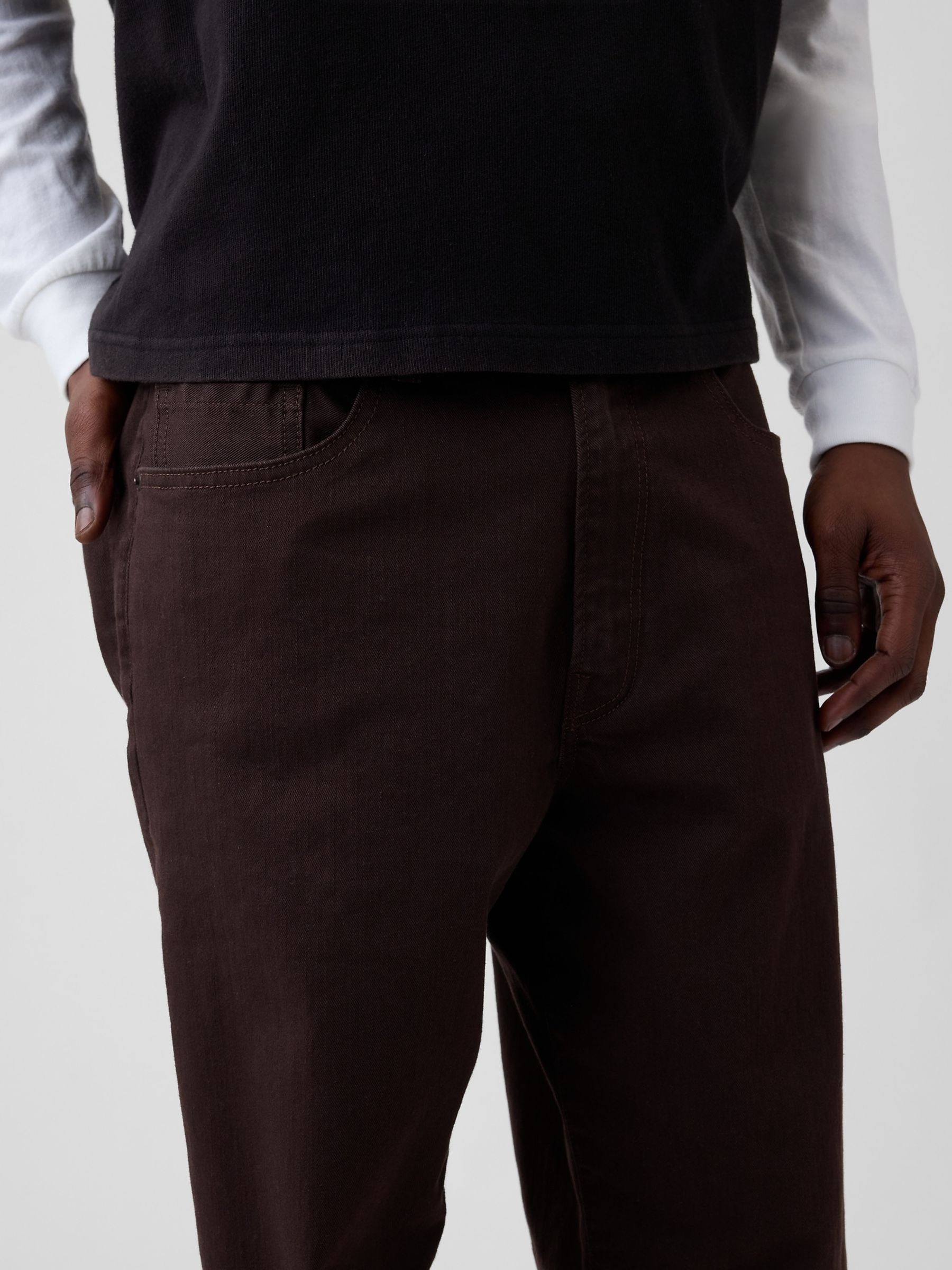 Brown Baggy Jeans - Image 4 of 6