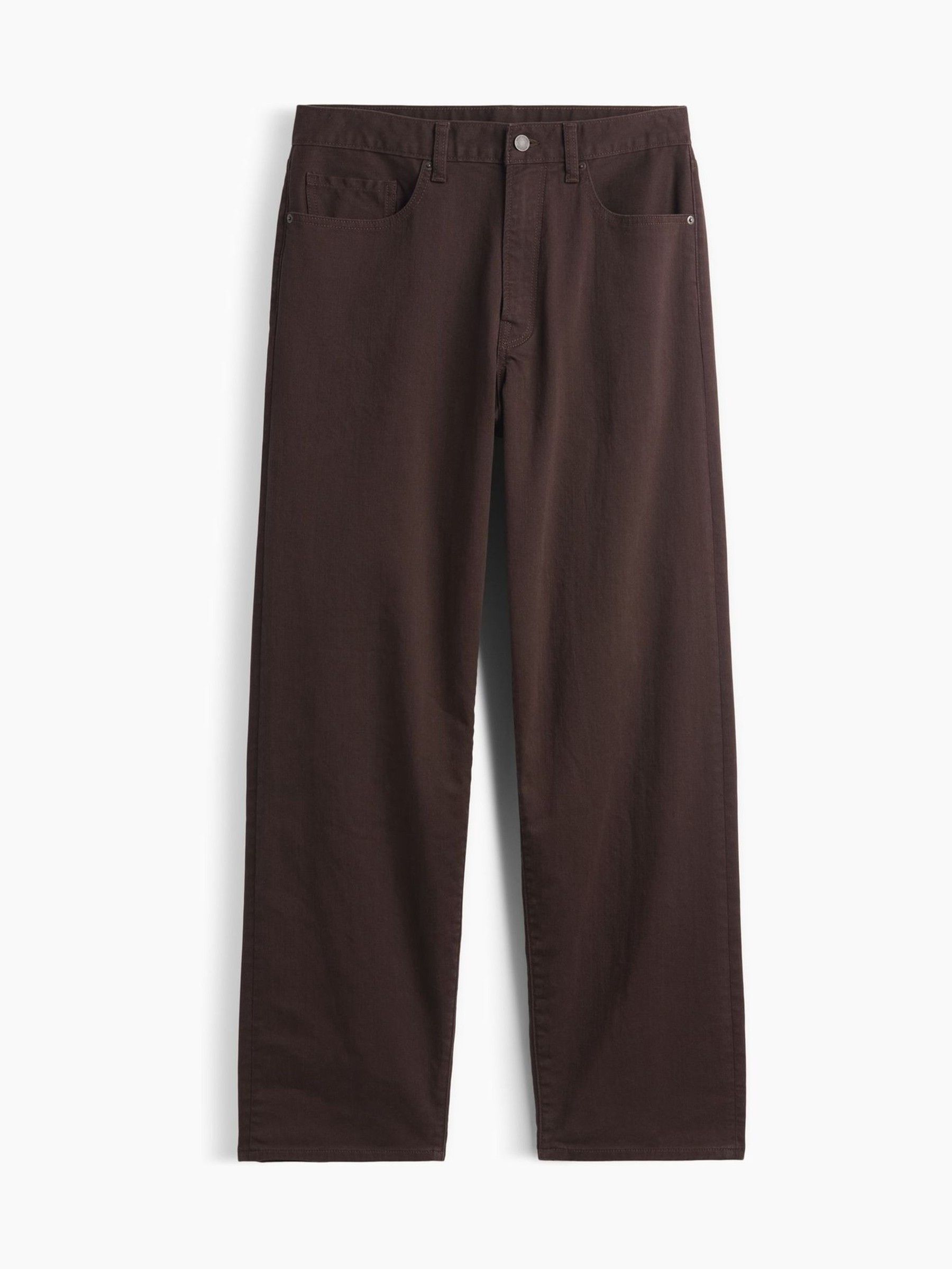 Brown Baggy Jeans - Image 6 of 6