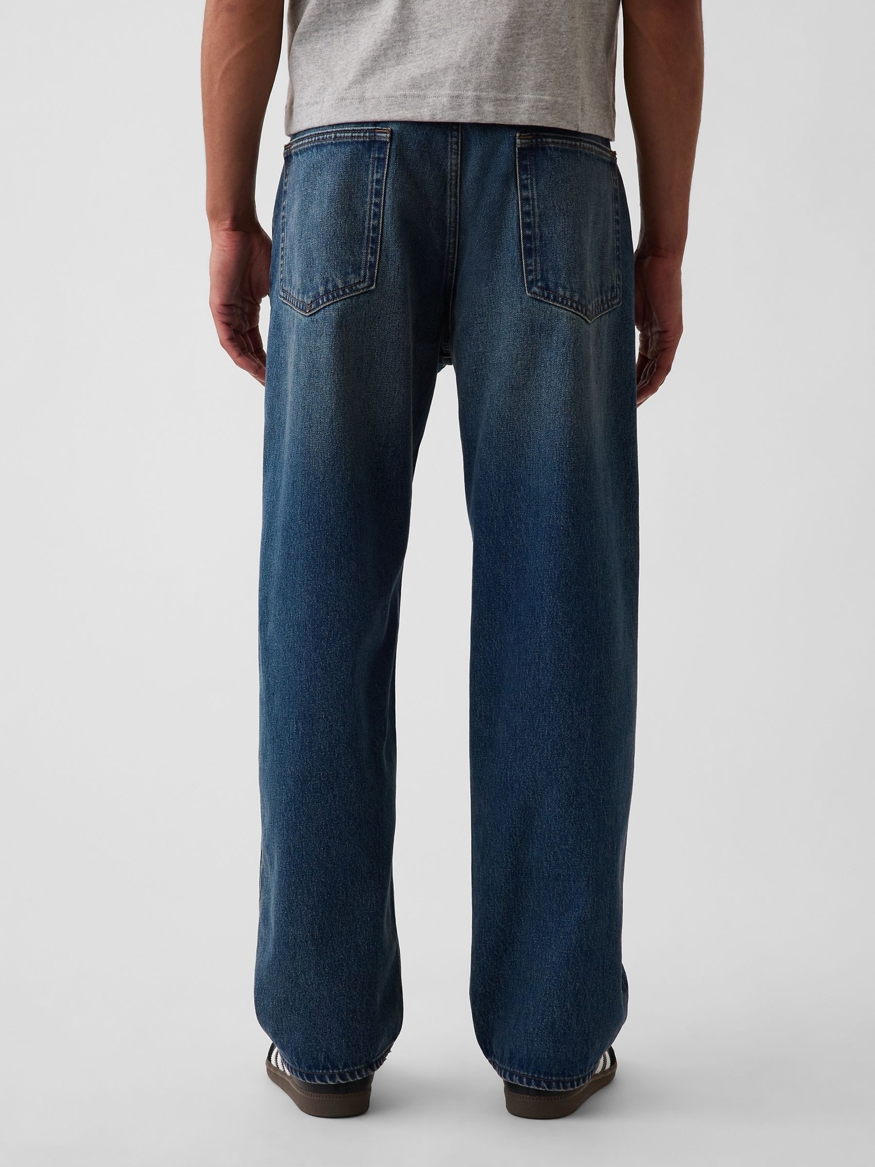Medium Wash Baggy Jeans - Image 2 of 6