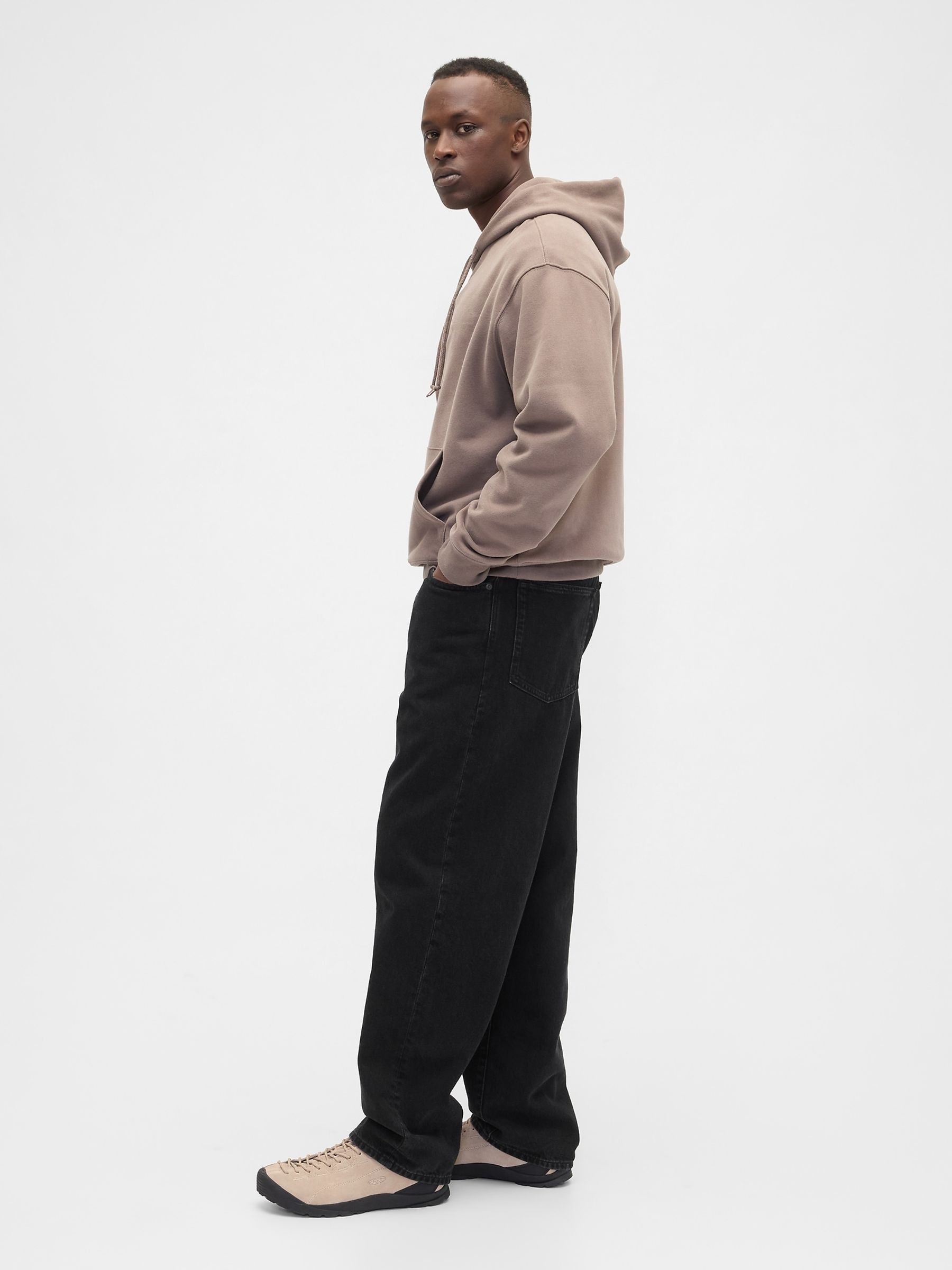 Black Baggy Jeans - Image 4 of 6