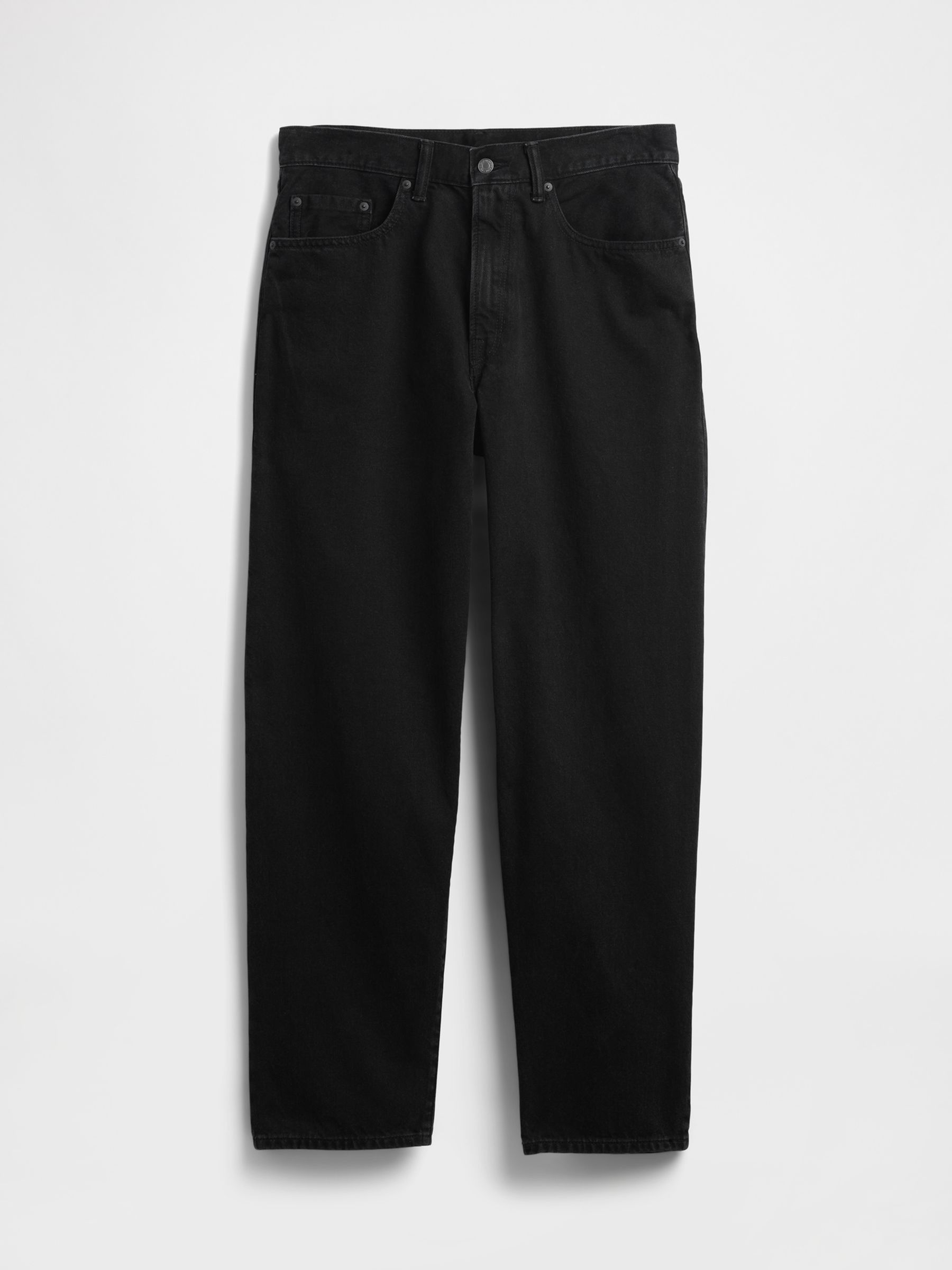 Black Baggy Jeans - Image 6 of 6