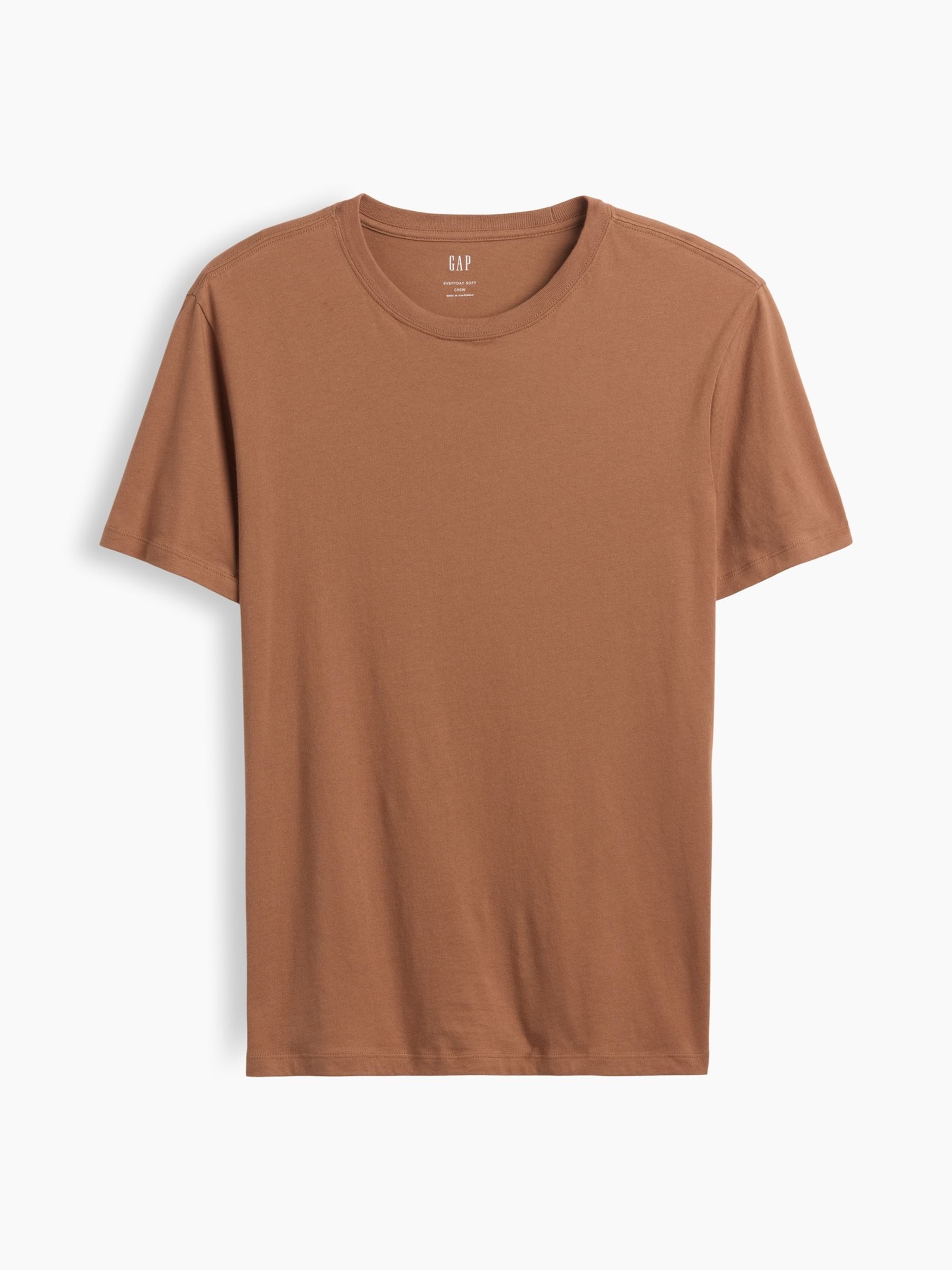 Orange Everyday Soft Crew Neck T-Shirt - Image 4 of 5