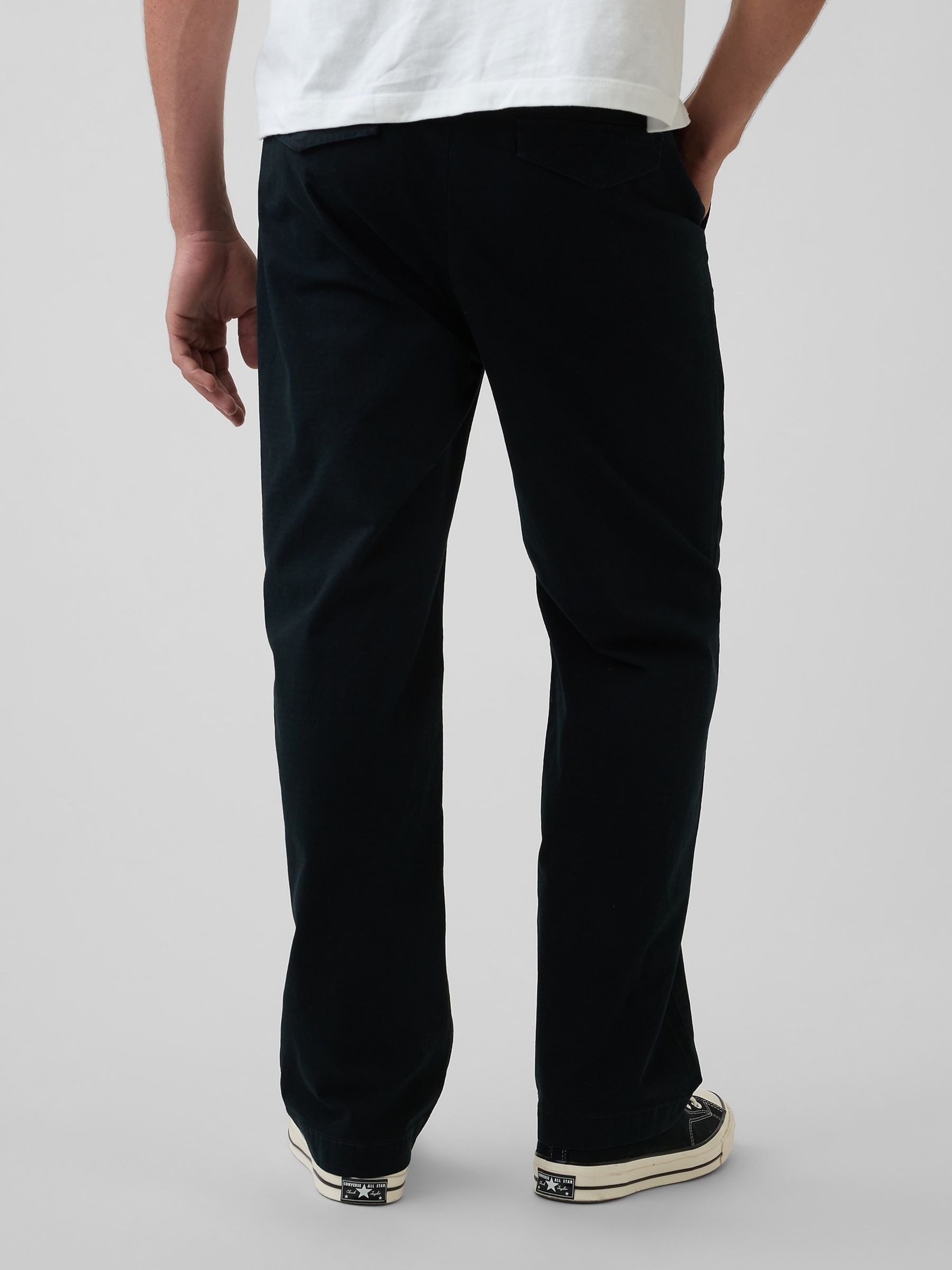 Black Ripstop '90s Loose Trousers - Image 2 of 6