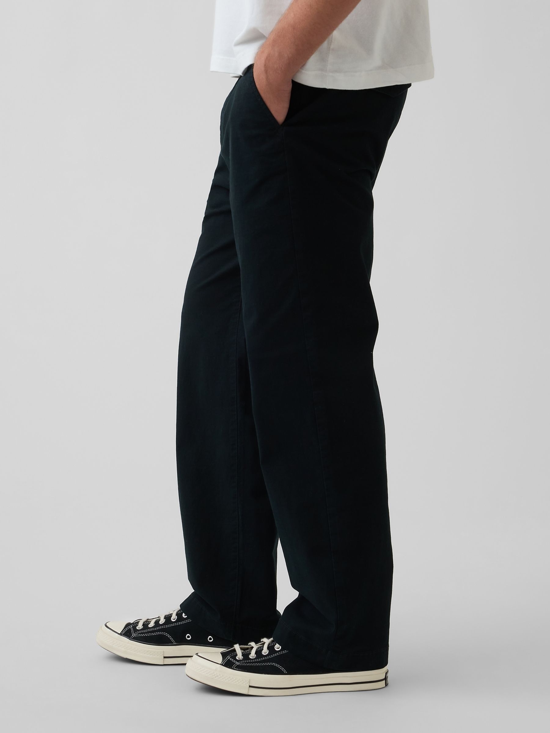 Black Ripstop '90s Loose Trousers - Image 3 of 6