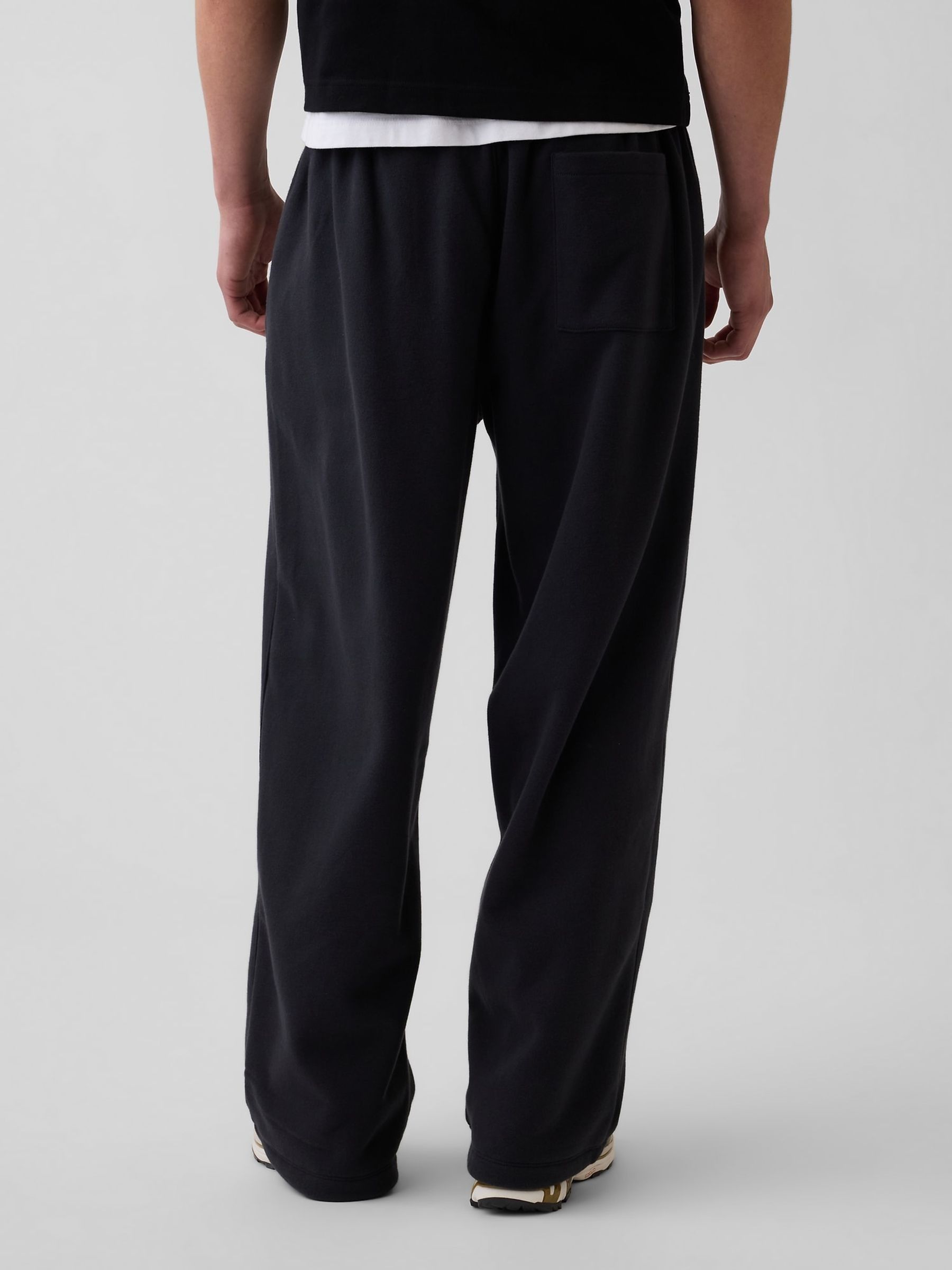 Black Vintage Soft Baggy Joggers - Image 2 of 5