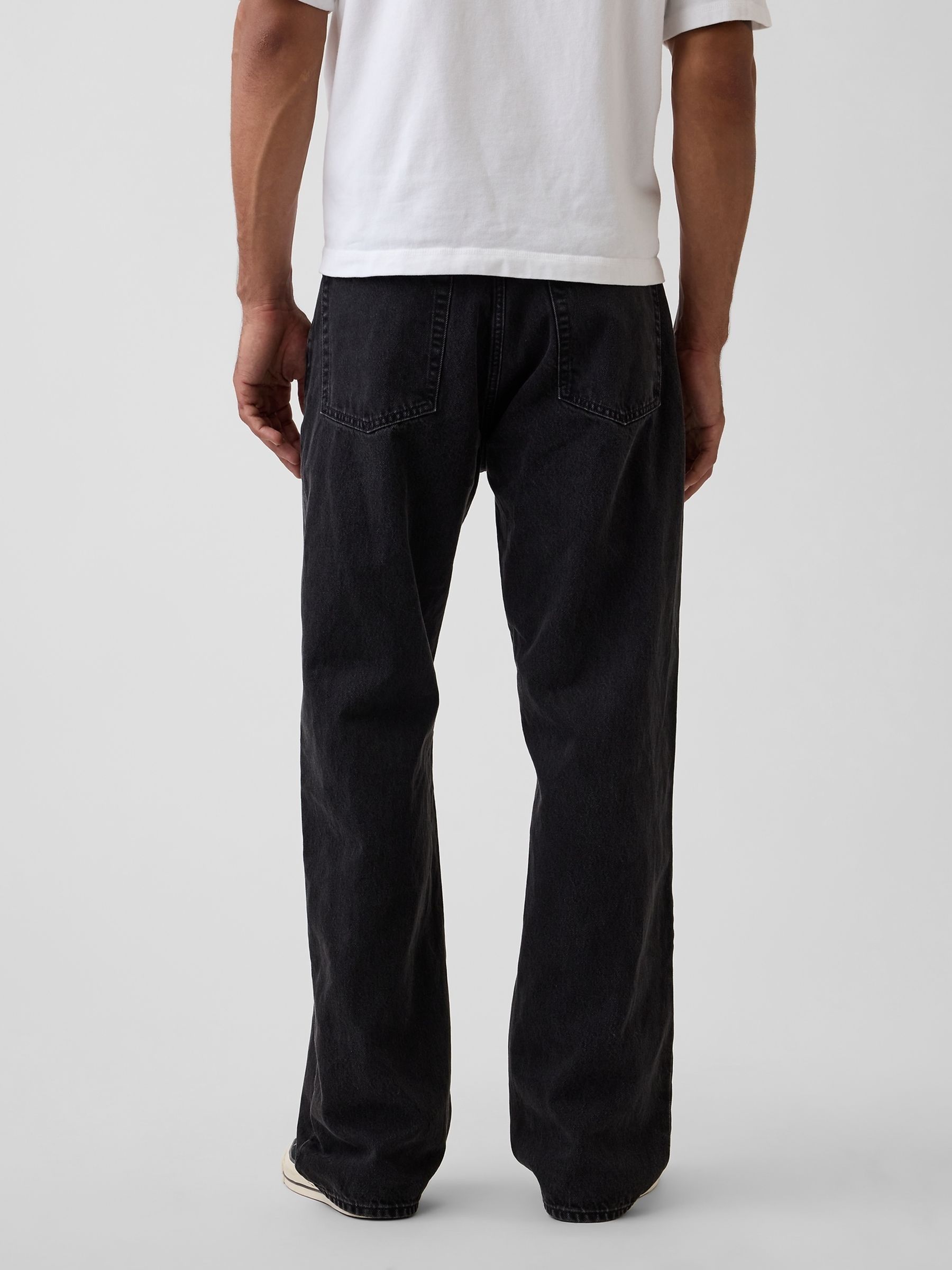 Black 90s Loose Jeans - Image 2 of 5 Black 90s Loose Jeans - Image 2 of 5