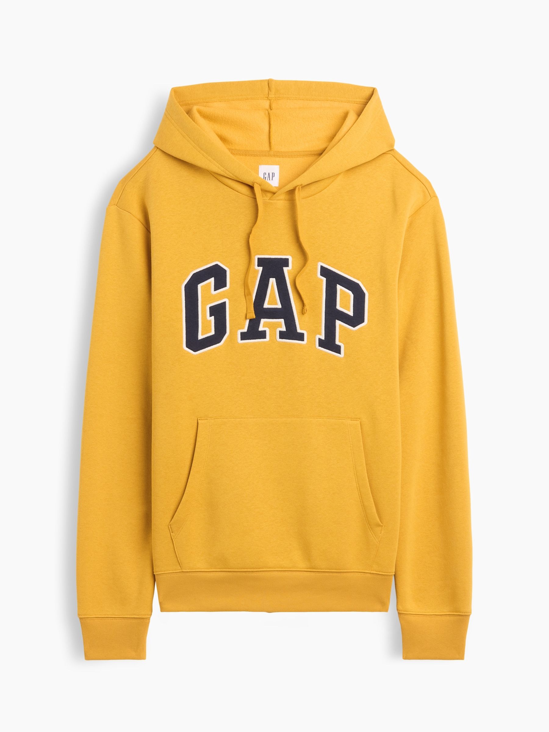 Yellow Relaxed Logo Hoodie - Image 4 of 4