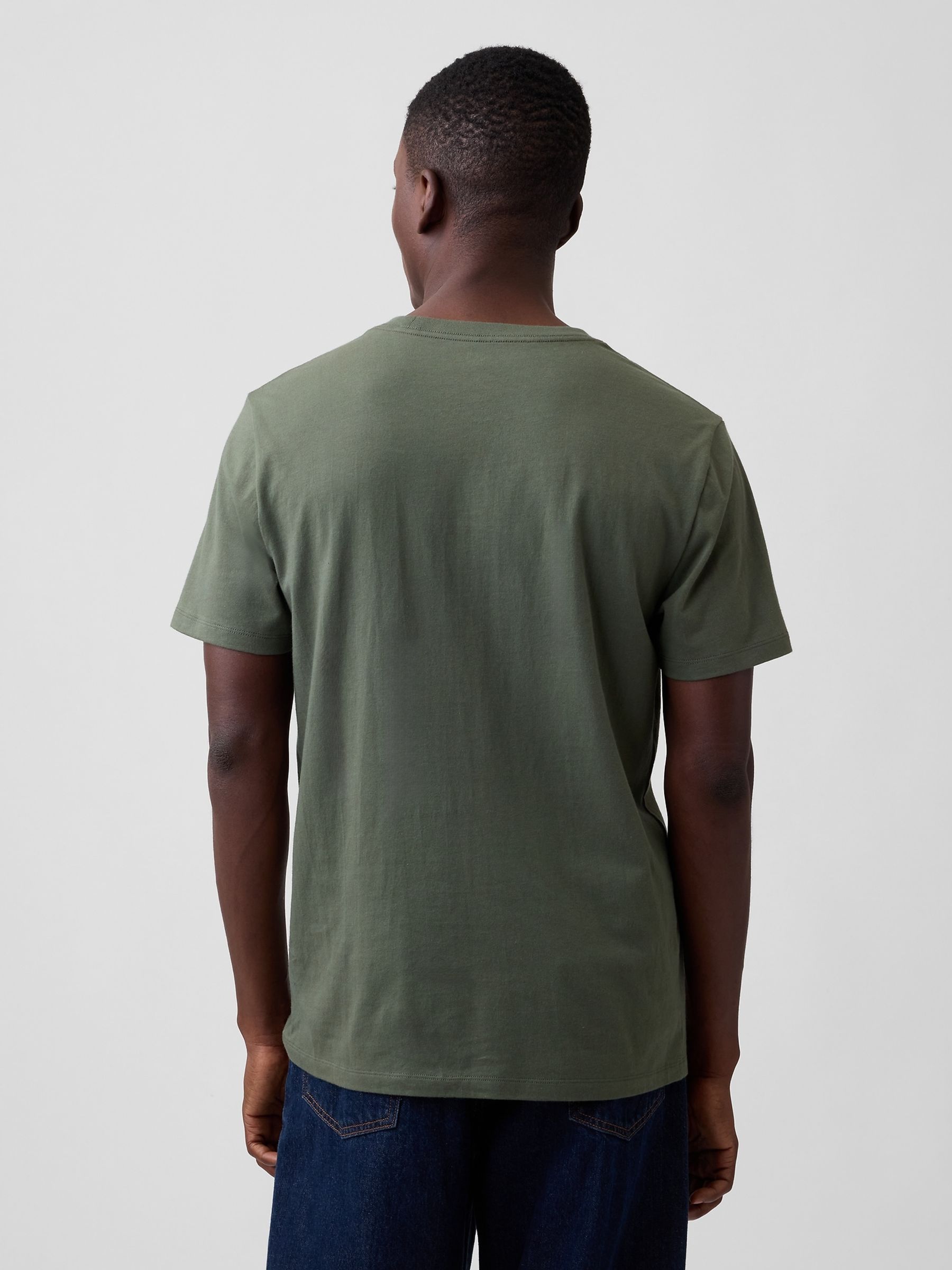 Green Everyday Soft Mini Logo Short Sleeve T-Shirt - Image 2 of 4