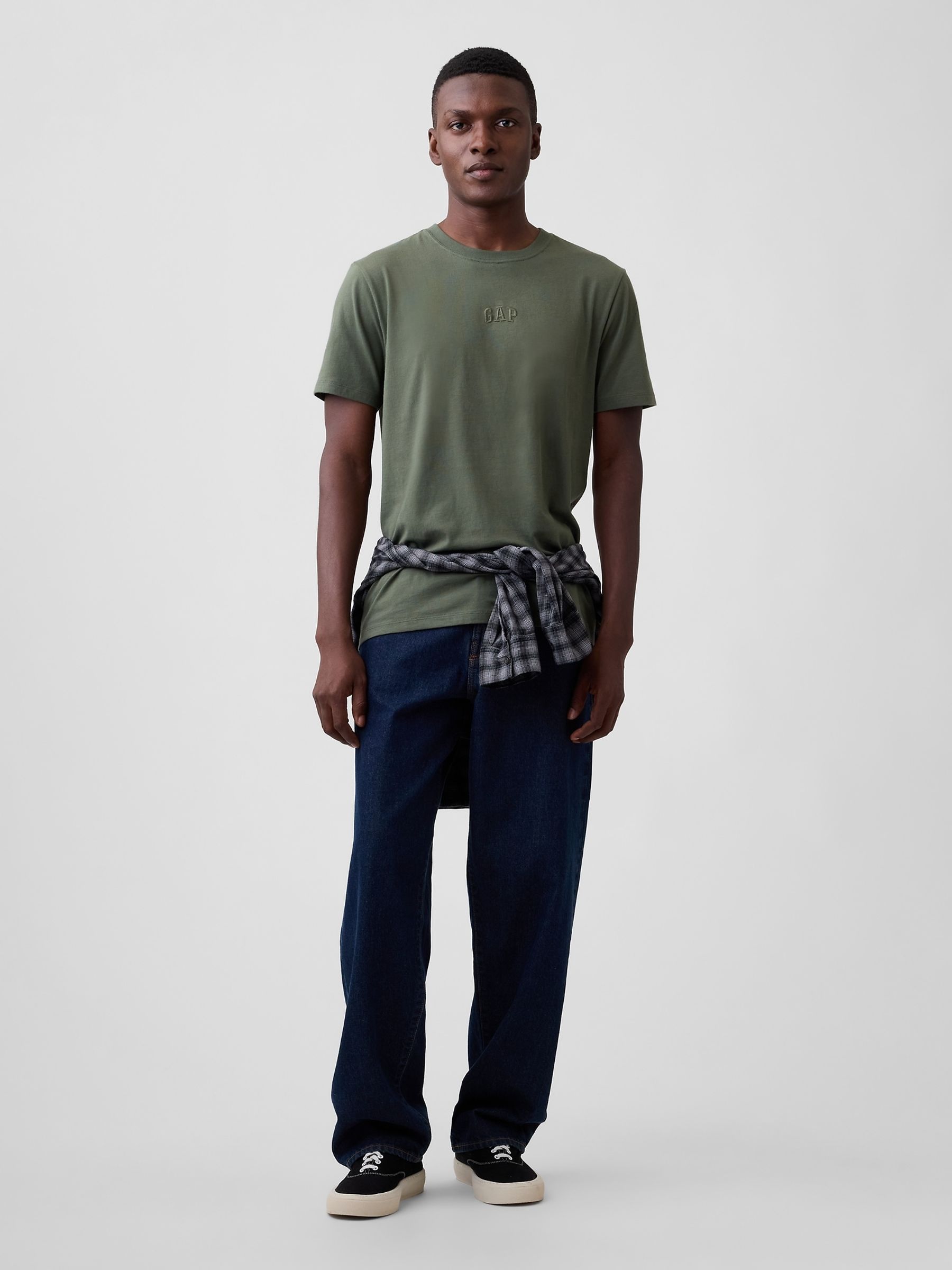 Green Everyday Soft Mini Logo Short Sleeve T-Shirt - Image 3 of 4