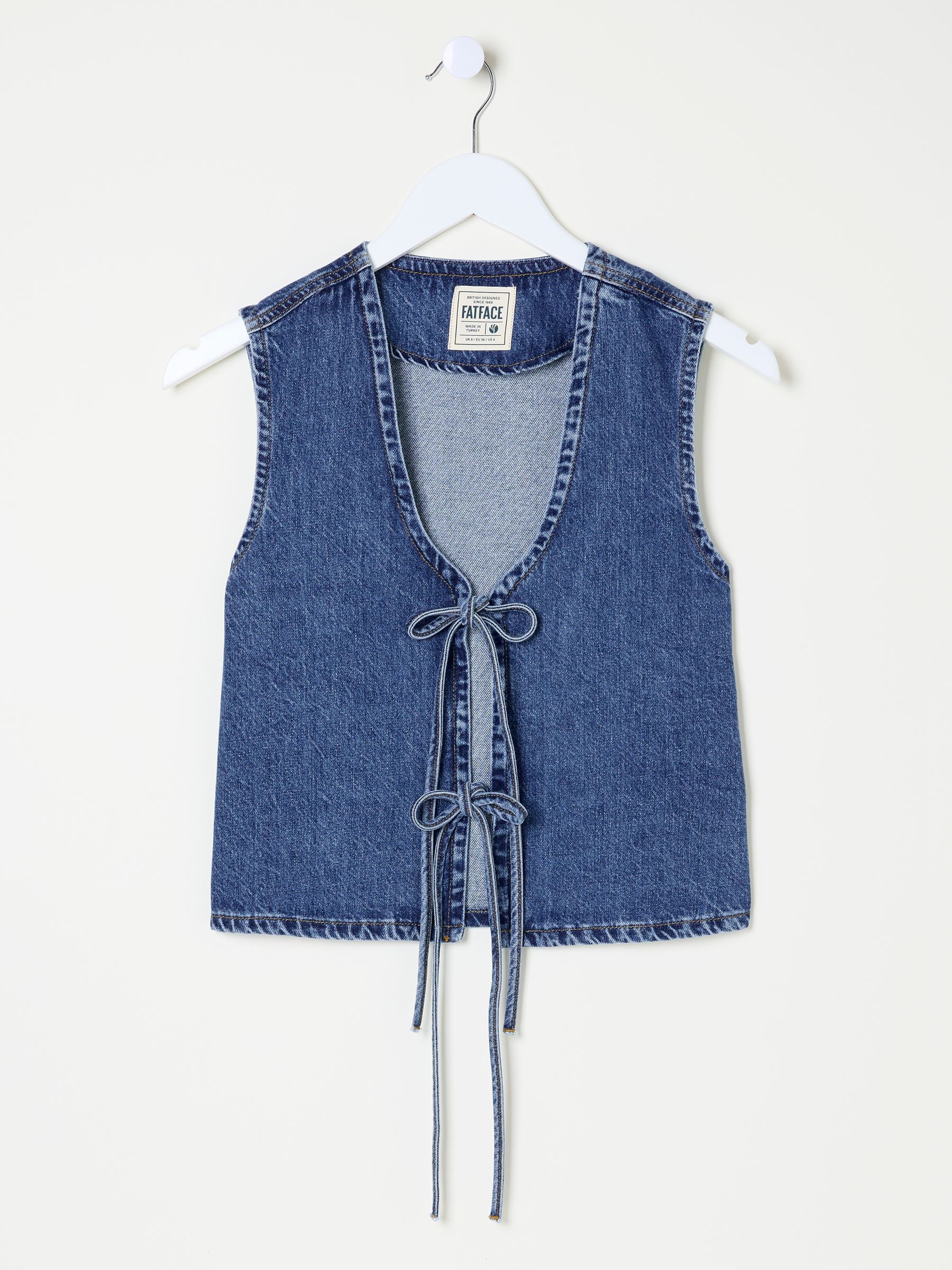 Blue Alba Denim Waistcoat - Image 4 of 4