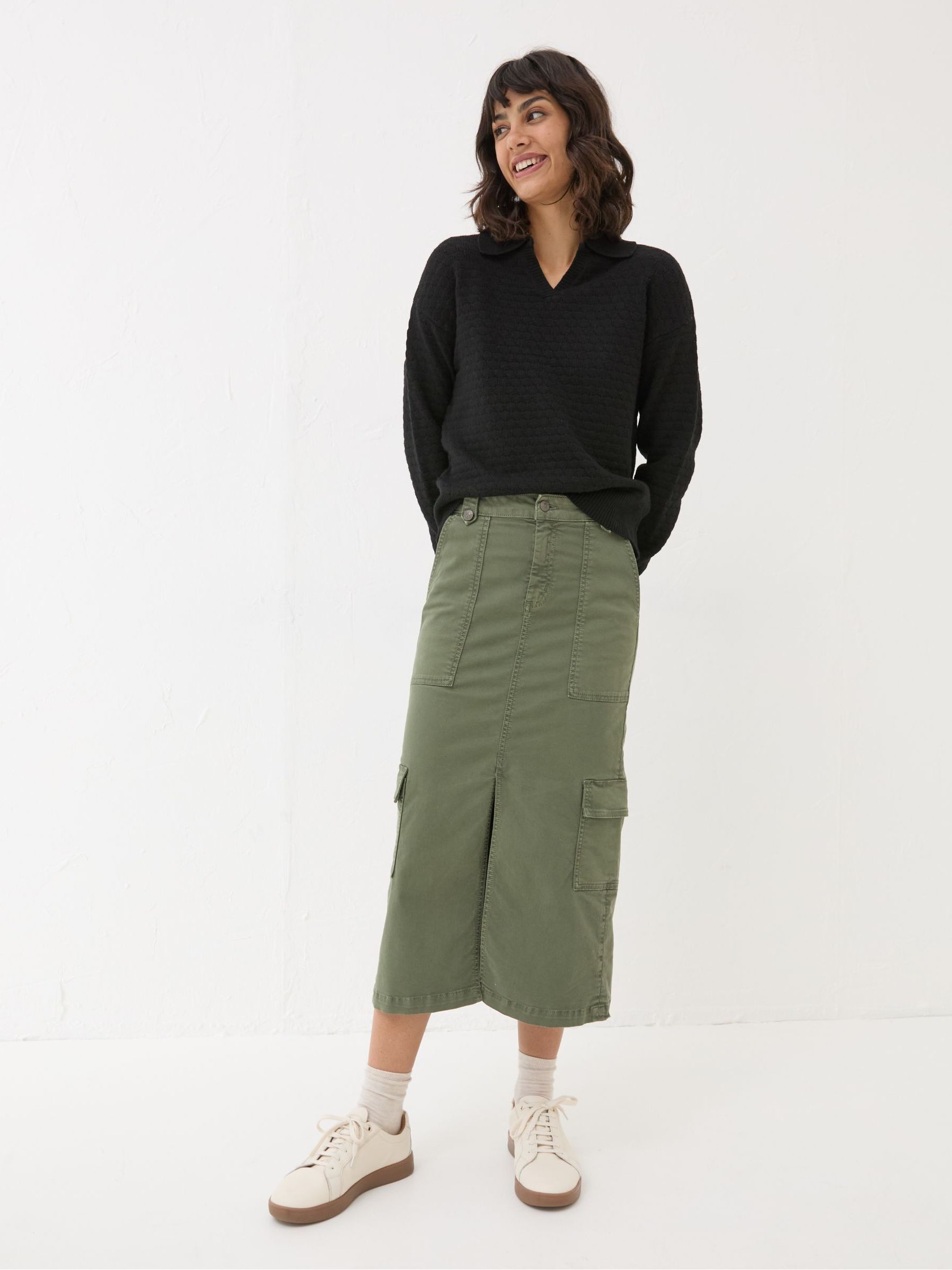 Black Bea Collar Jumper - Image 1 of 5