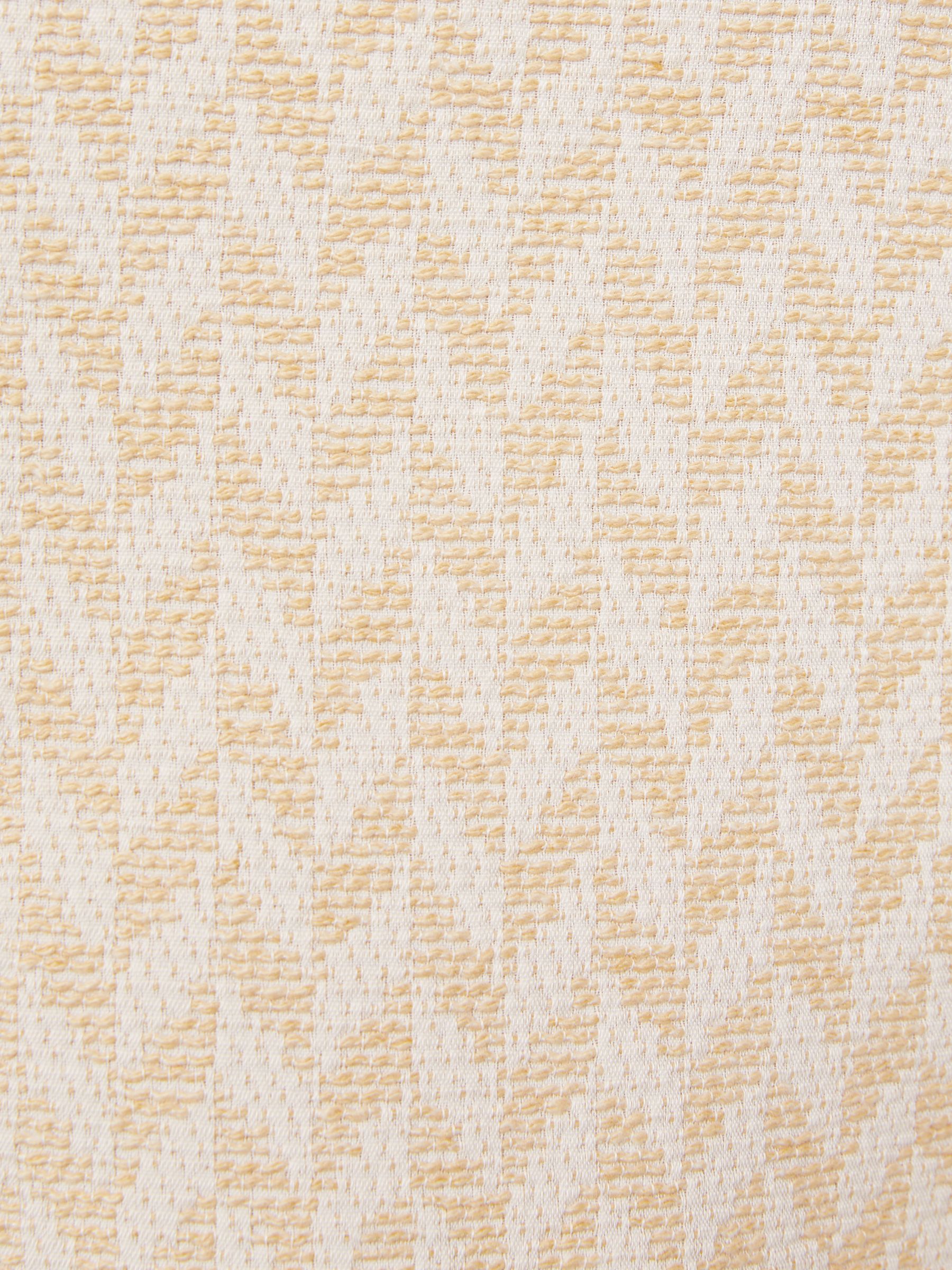 Anna Quan Strapless Chevron-Weave Mini Dress in Cream - Image 6 of 6