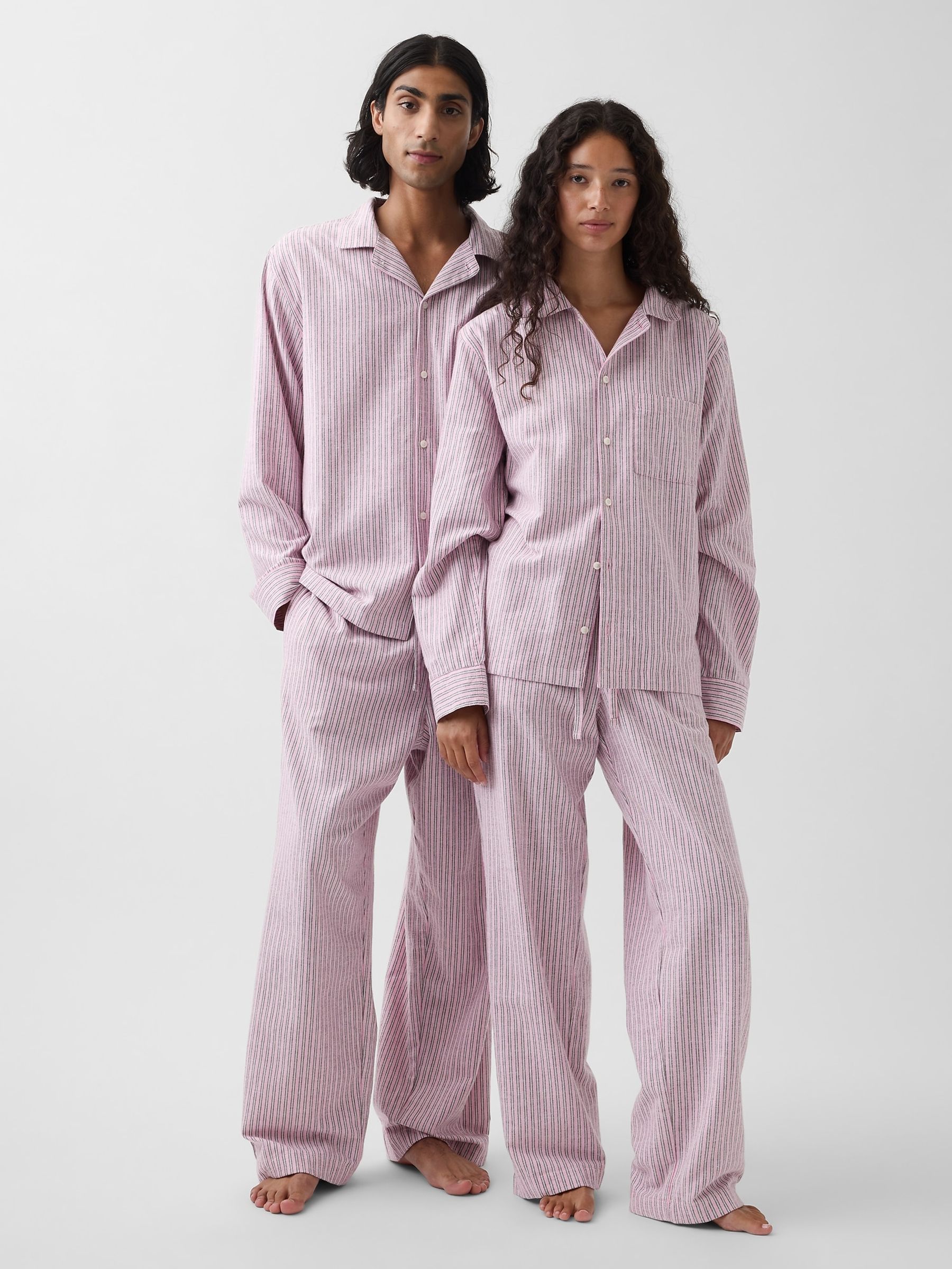 Pink Softest Flannel Pyjamas Shirt - Image 3 of 4