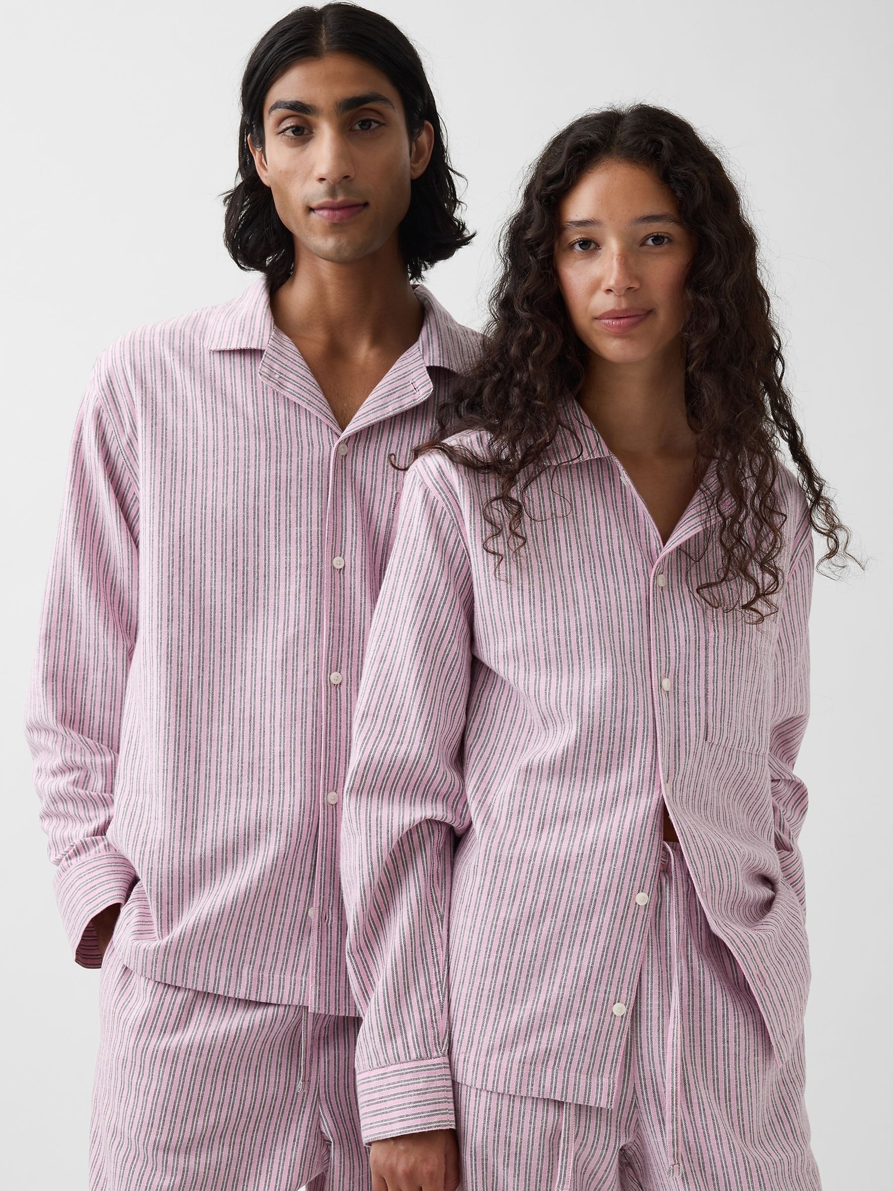 Pink Softest Flannel Pyjamas Shirt - Image 4 of 4
