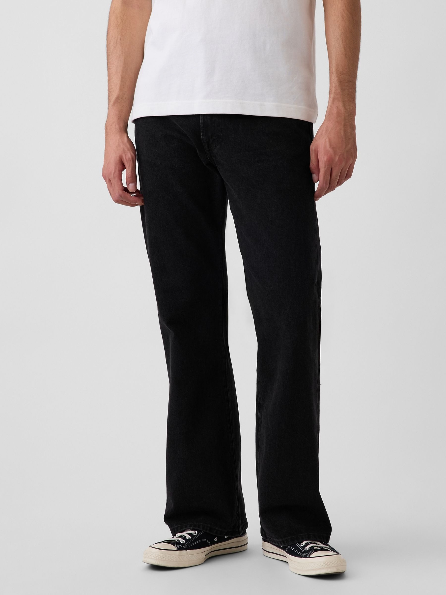 Black Bootcut Jeans - Image 1 of 6 Black Bootcut Jeans - Image 1 of 6