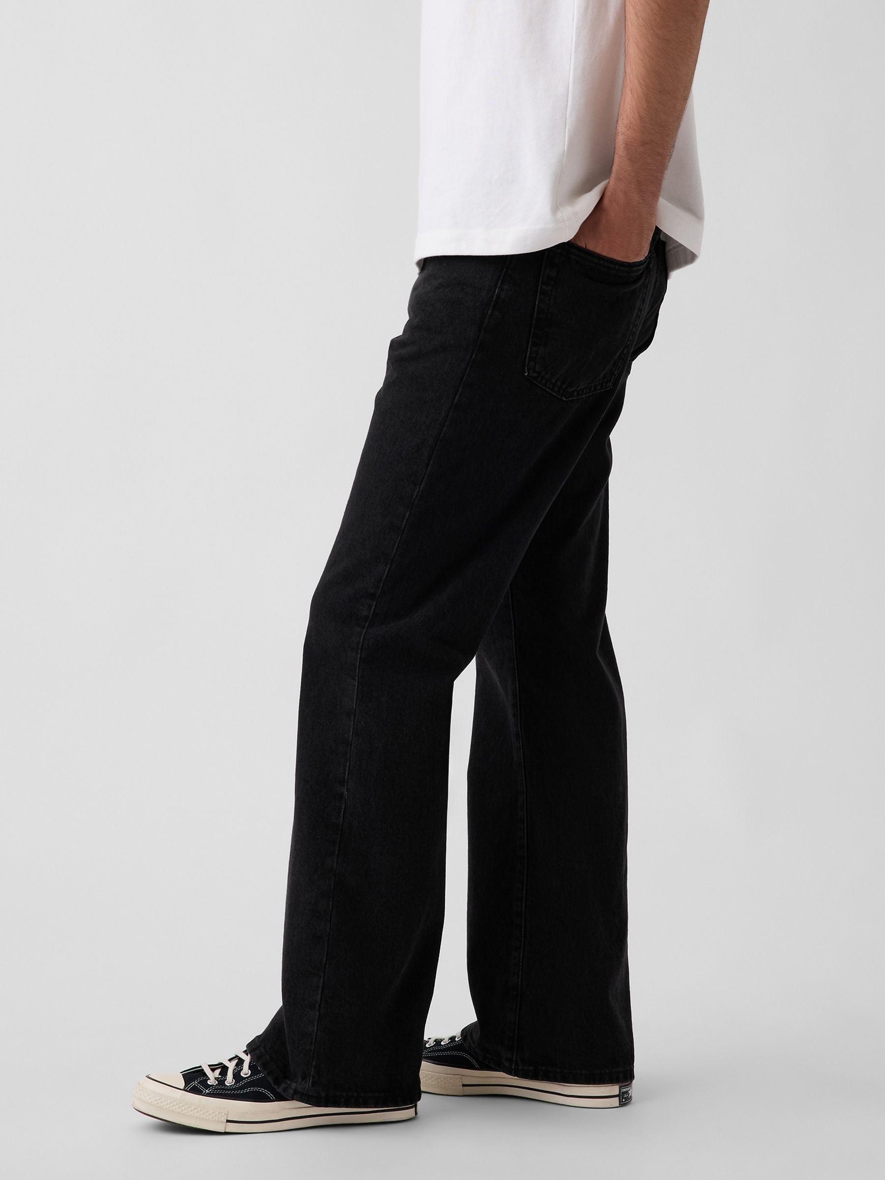 Black Bootcut Jeans - Image 3 of 6