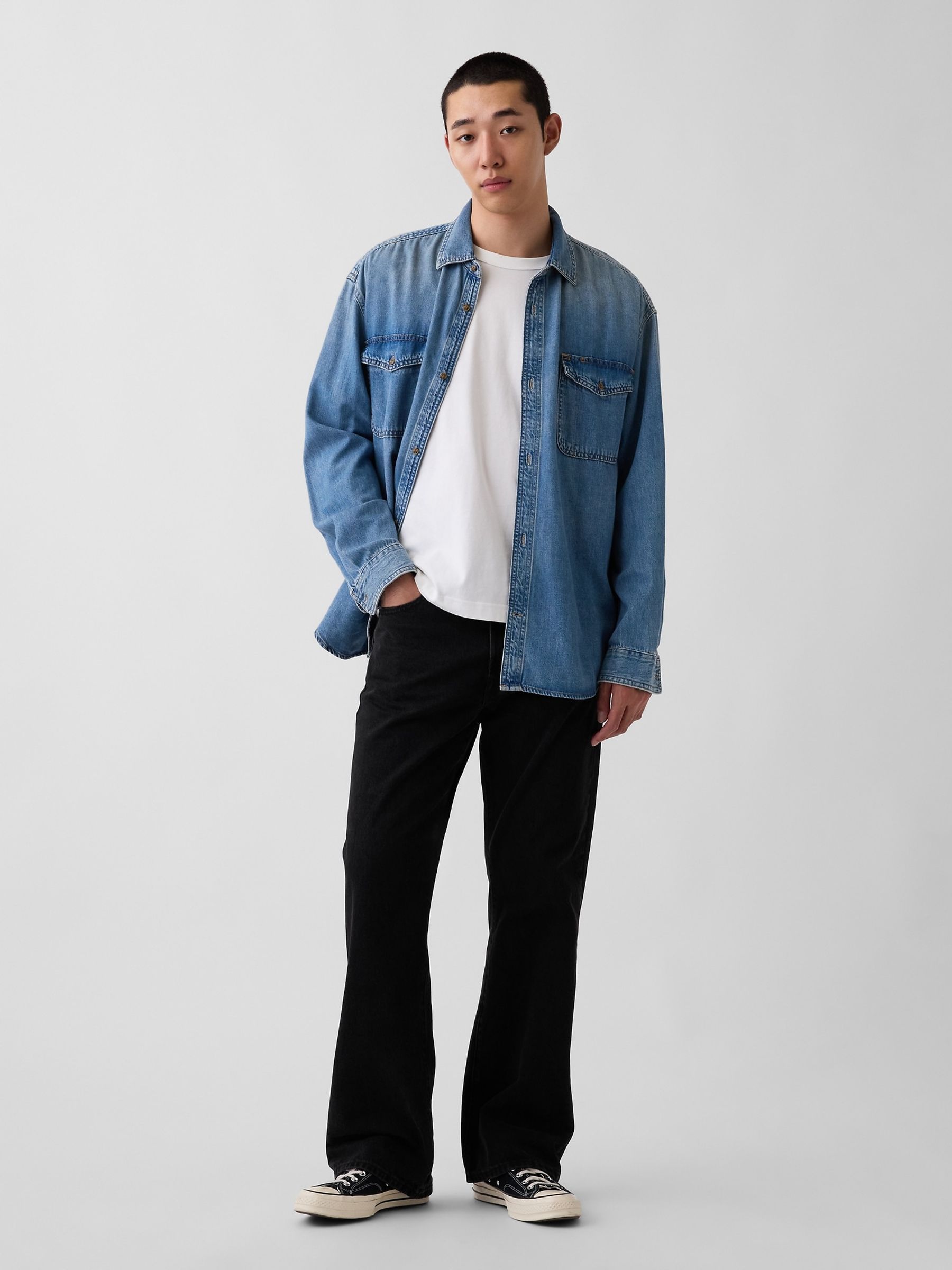 Black Bootcut Jeans - Image 6 of 6 Black Bootcut Jeans - Image 6 of 6