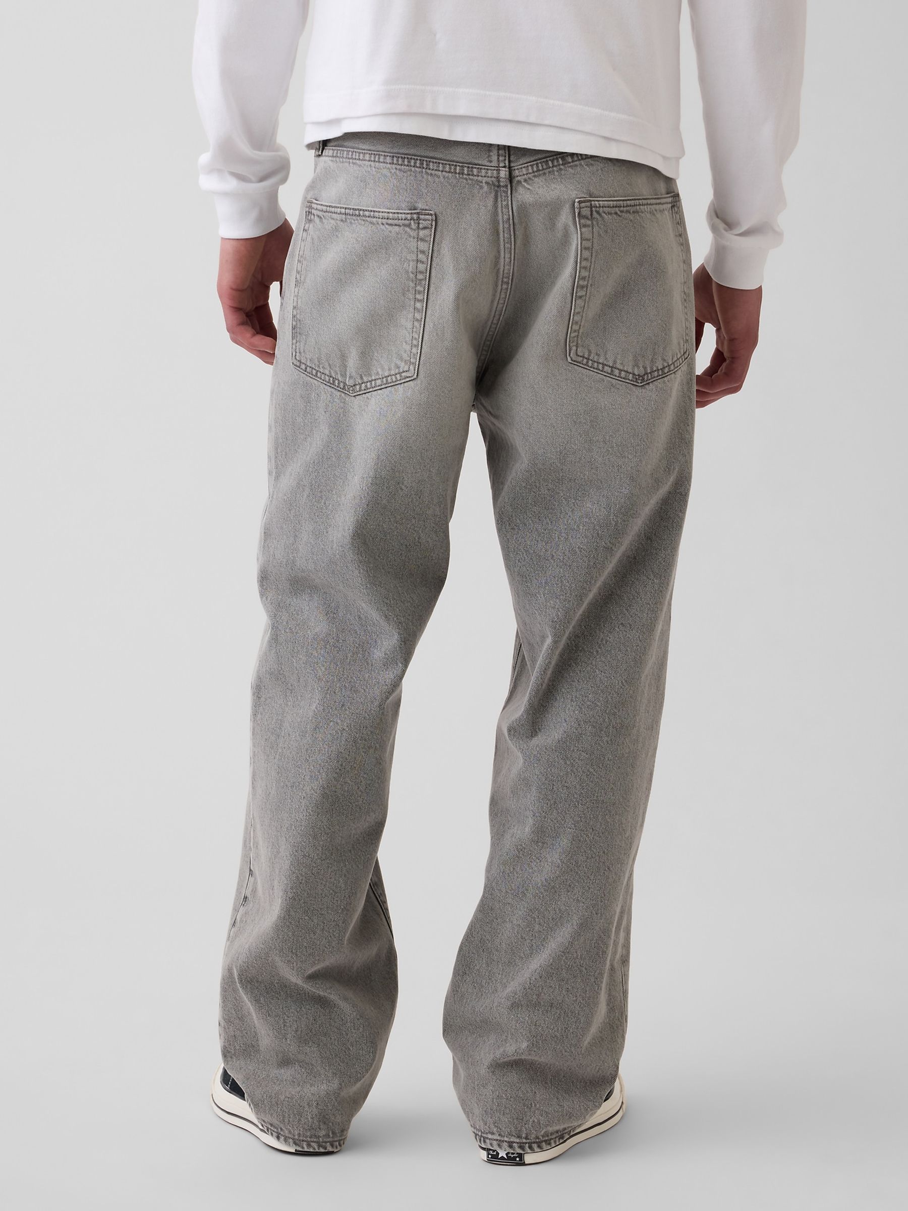 Grey Baggy Jeans - Image 2 of 5