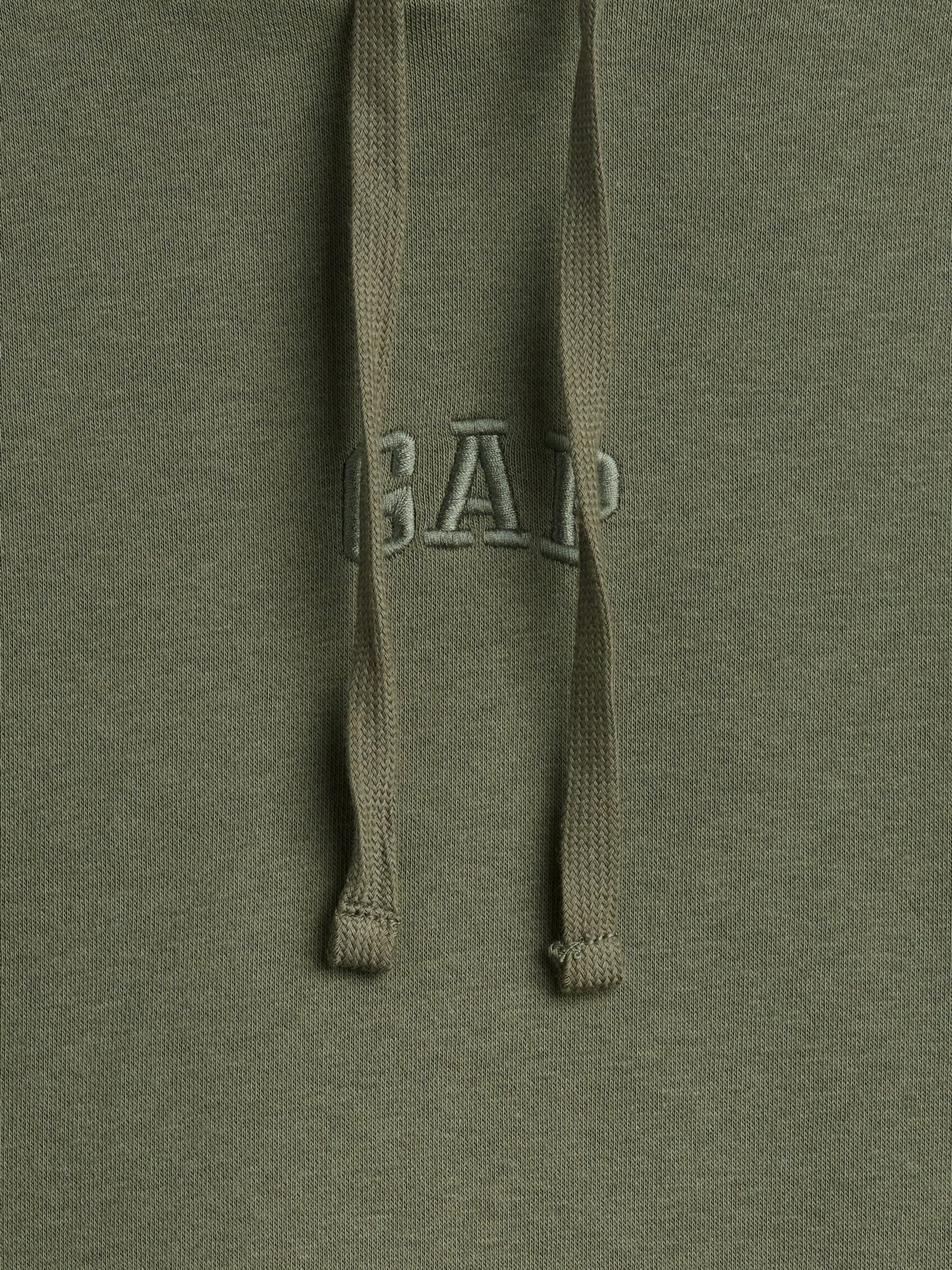 Green Relaxed Mini-Logo Hoodie - Image 4 of 4