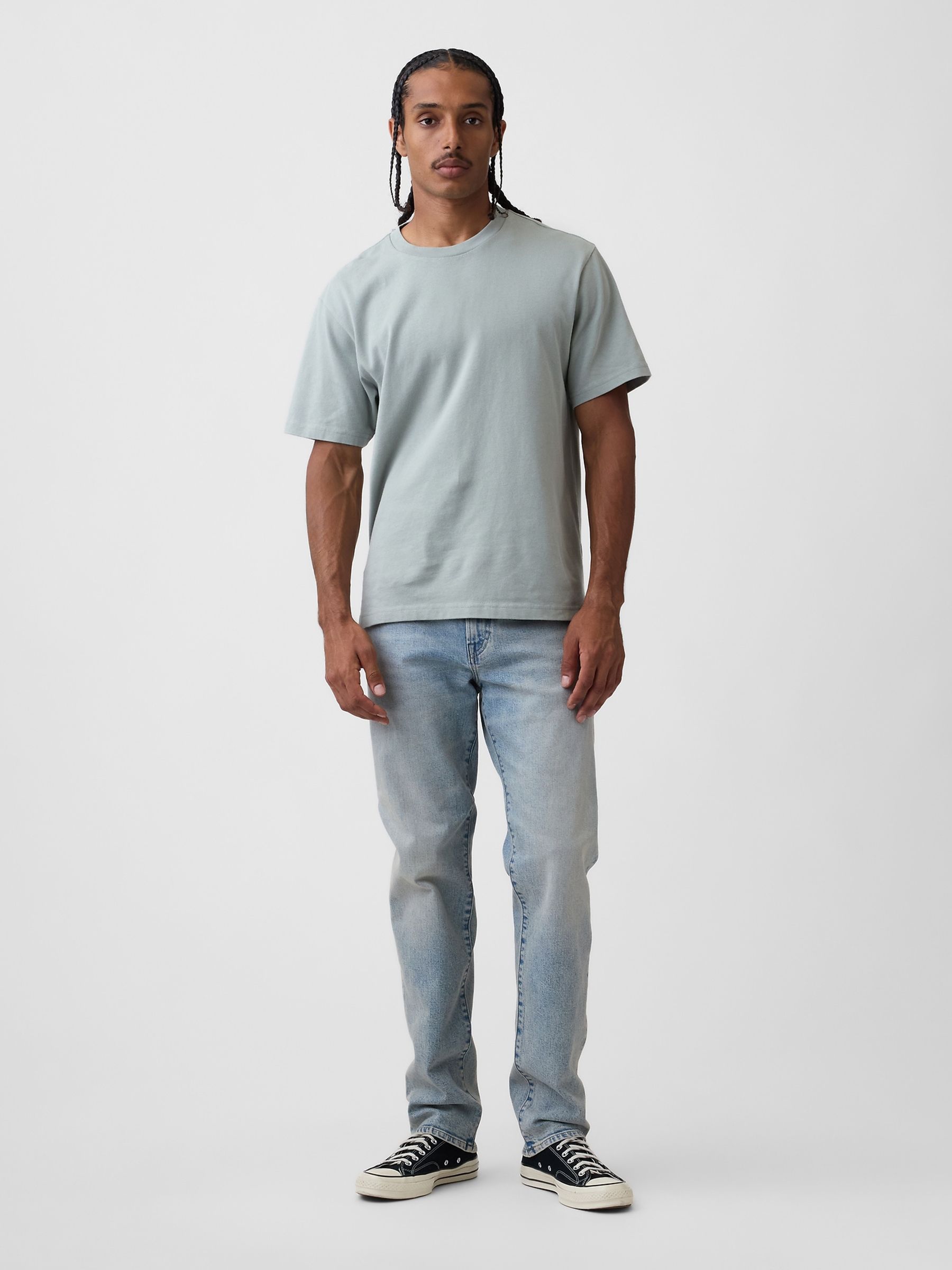 Viintage Blue Straight Jeans - Image 4 of 6