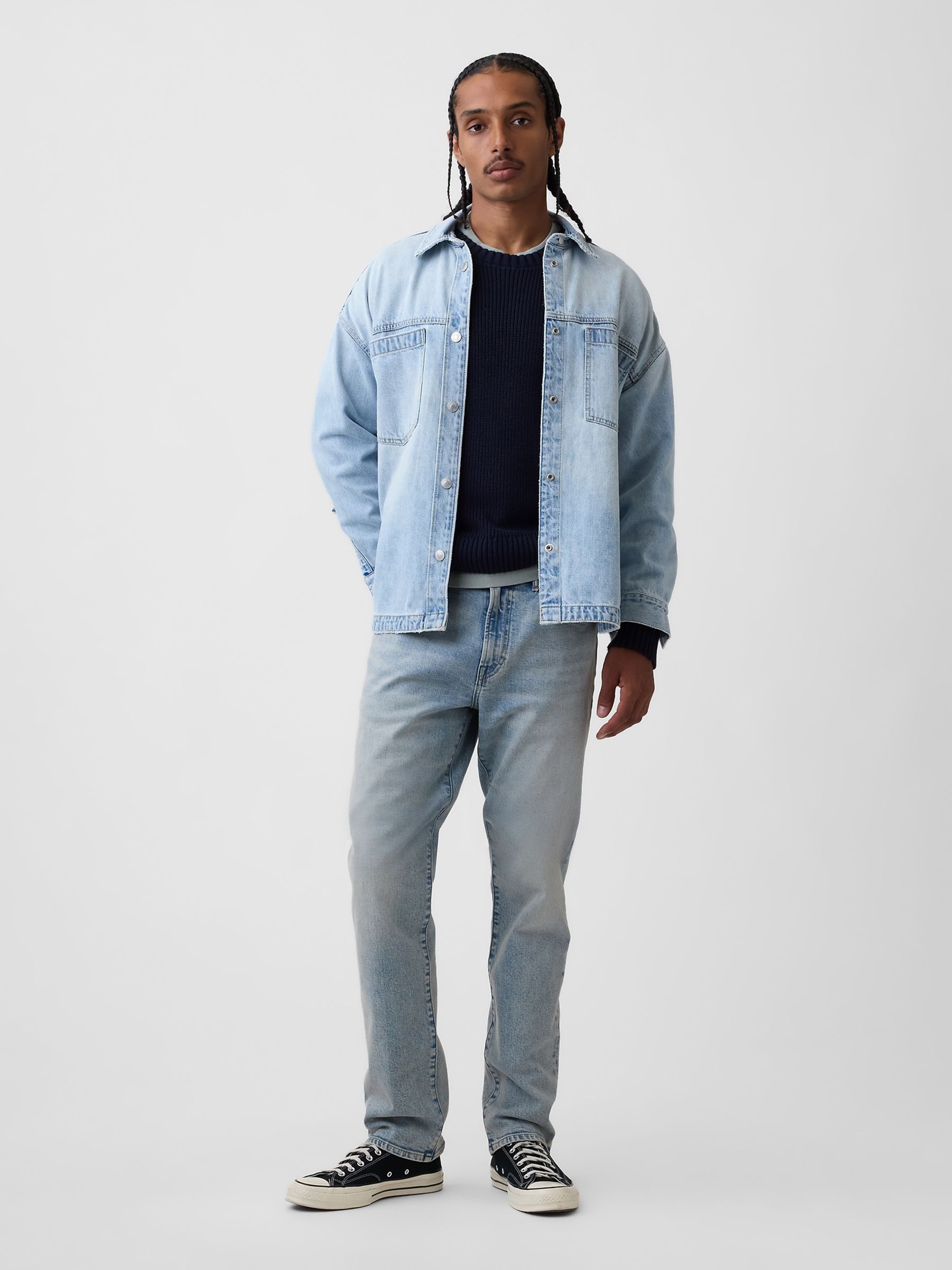 Viintage Blue Straight Jeans - Image 5 of 6