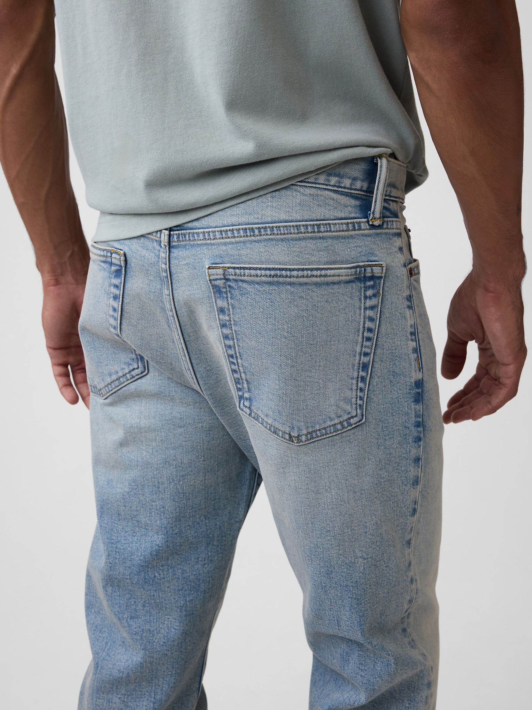 Viintage Blue Straight Jeans - Image 6 of 6