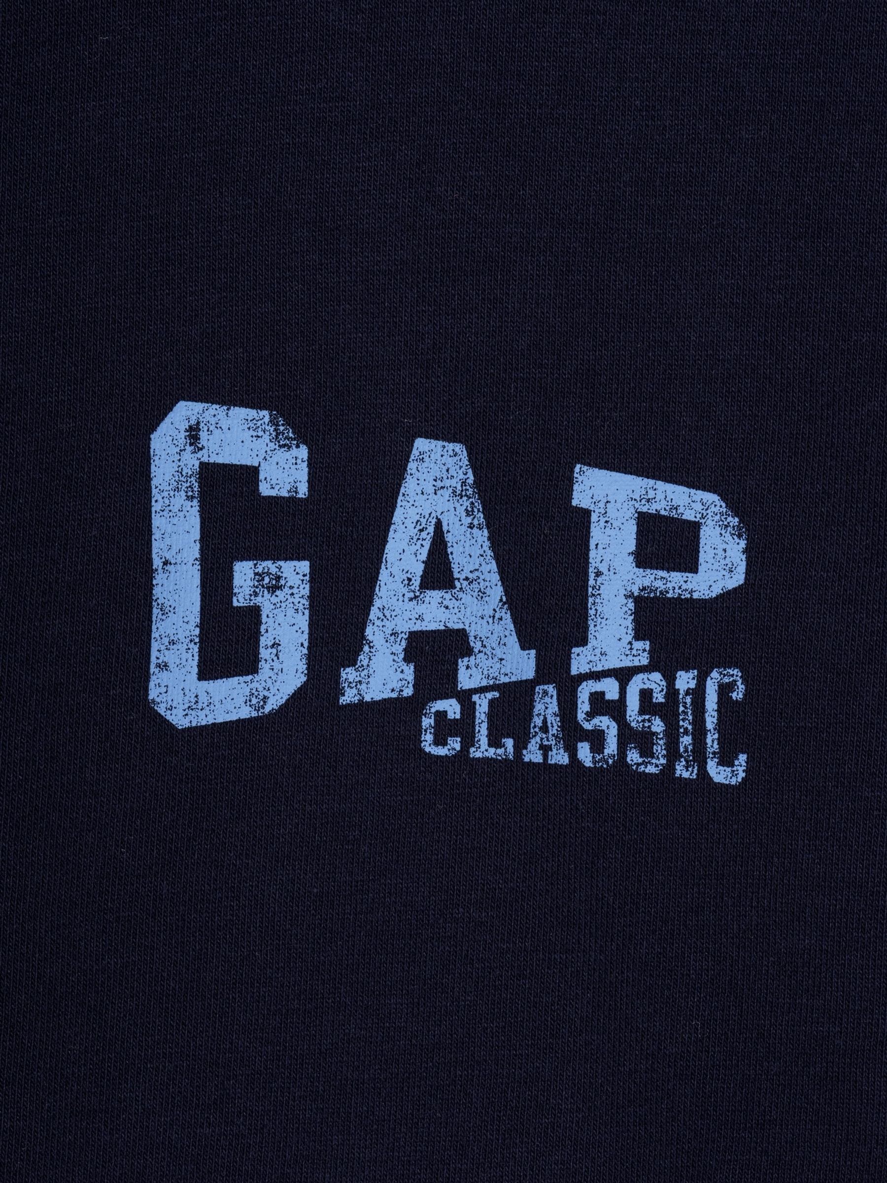 Blue Relaxed Gap Logo Zip Hoodie - Image 3 of 4