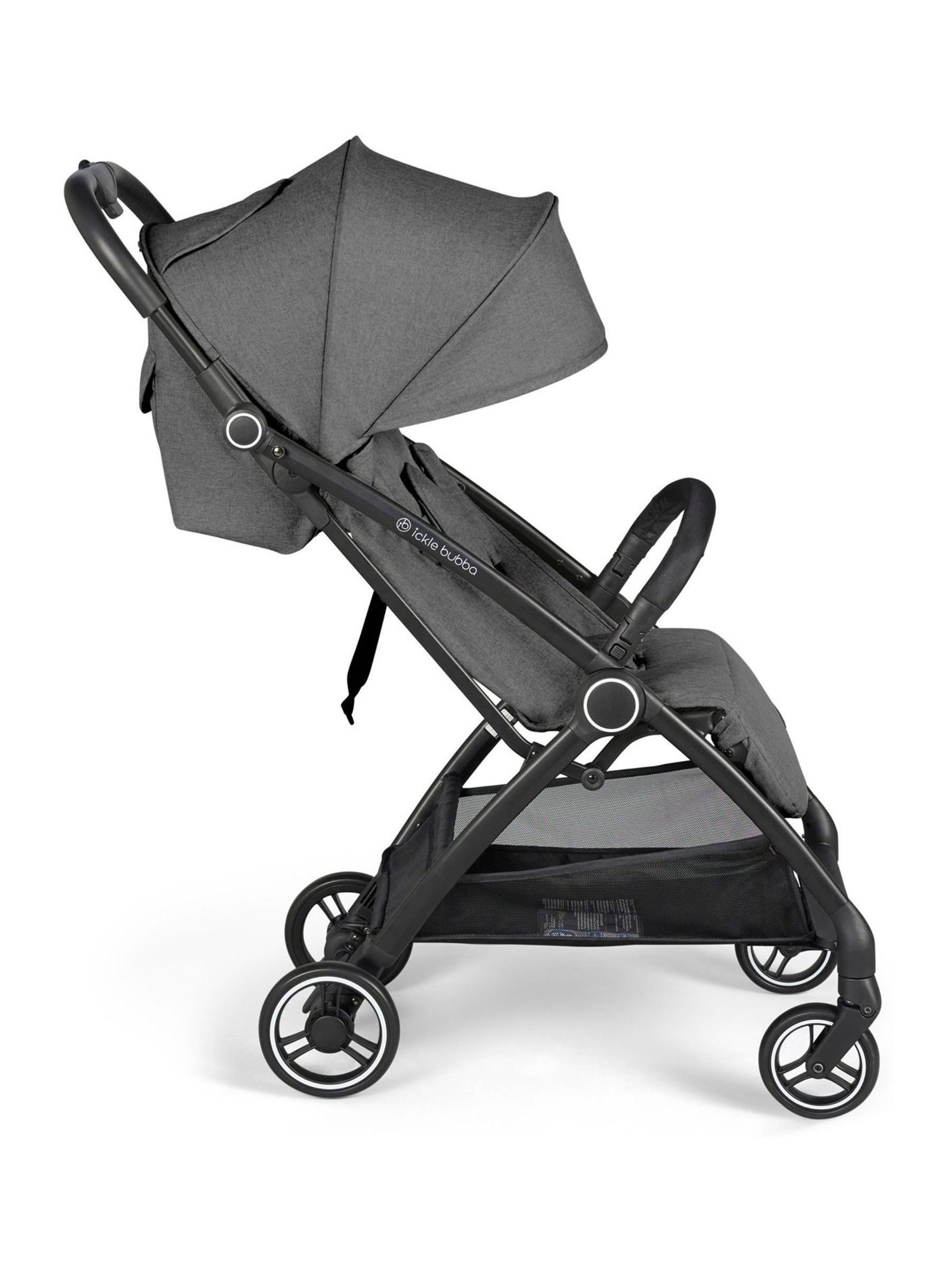 Ickle Bubba Graphite Grey Aries Max Autofold Stroller - Image 3 of 6