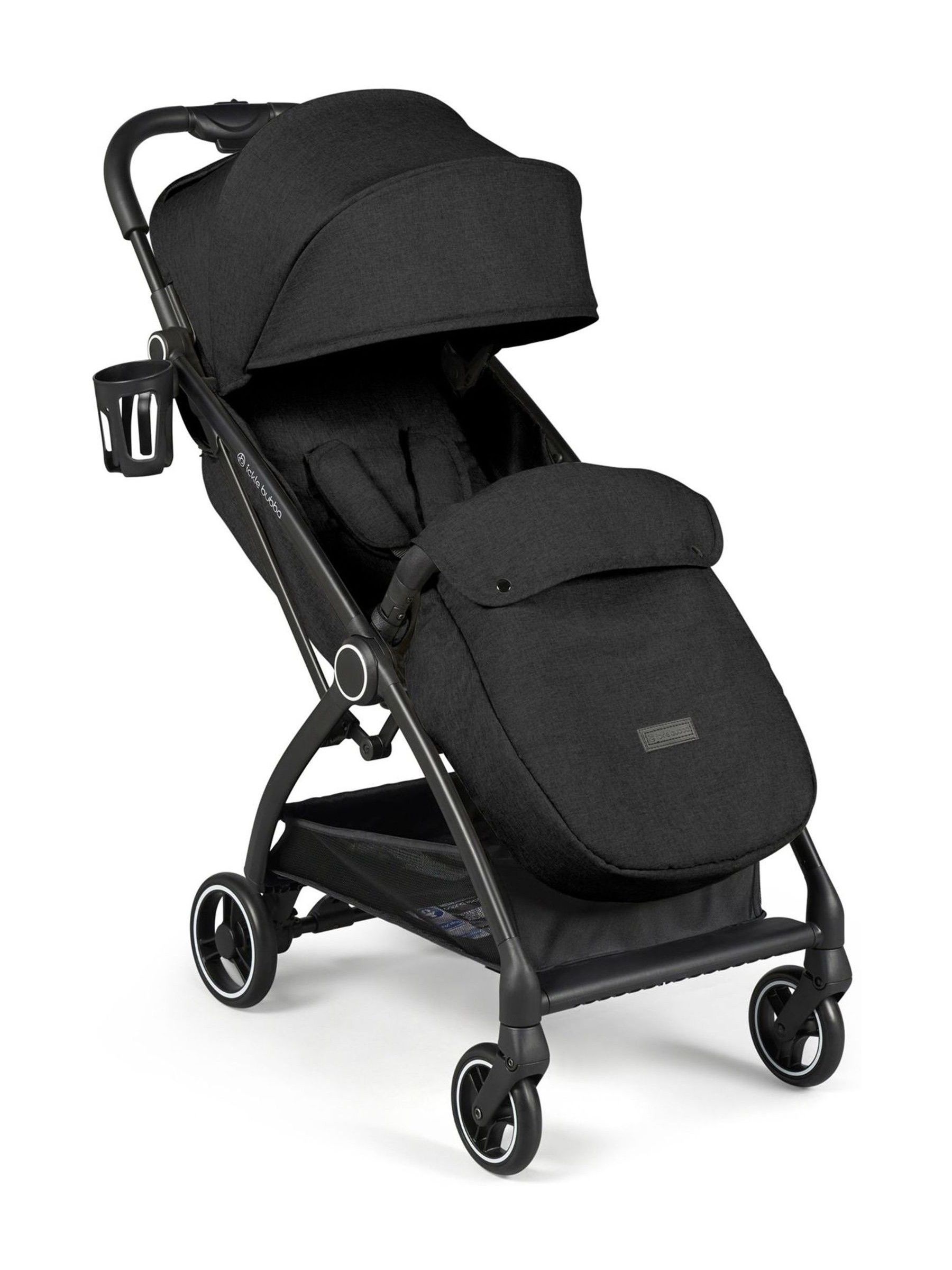 Ickle Bubba Black Aries Prime Autofold Stroller - Image 2 of 6