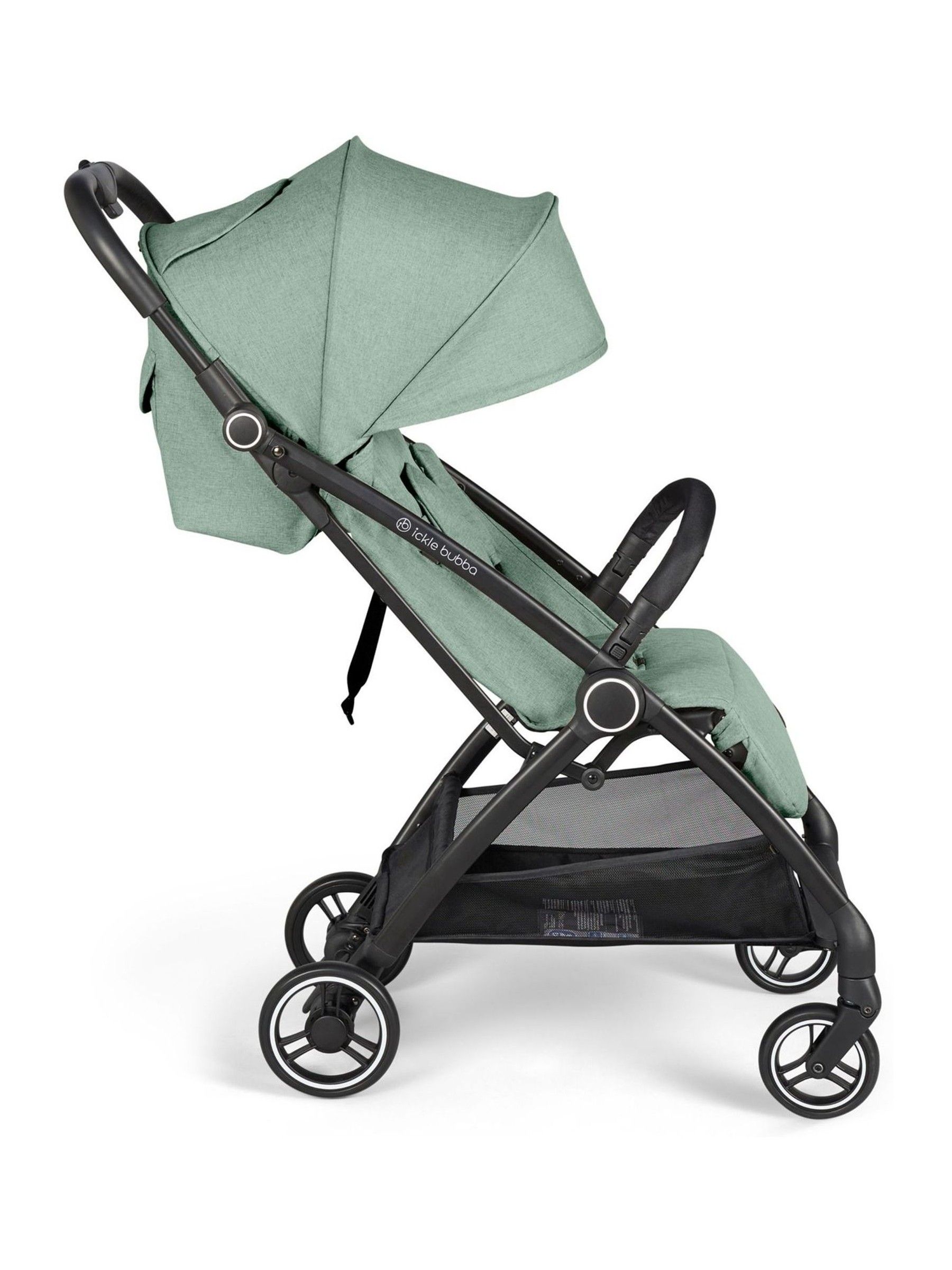 Ickle Bubba Sage Green Aries Autofold Stroller - Image 3 of 6