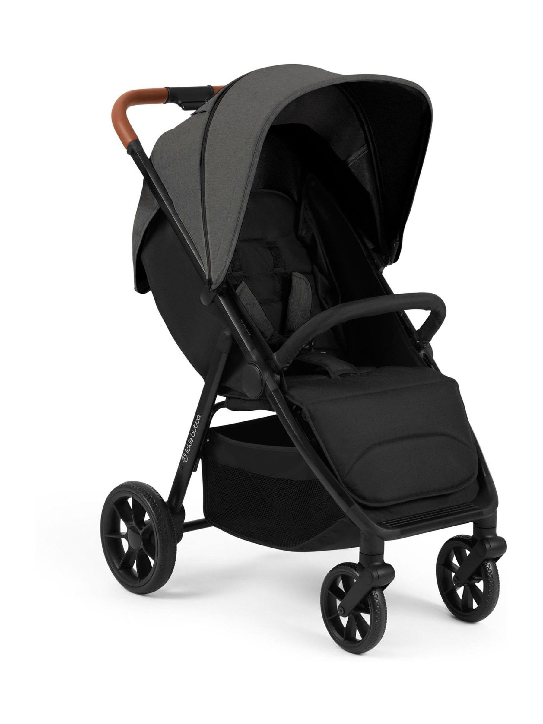 Ickle Bubba Charcoal Grey Stomp Stride Max Stroller - Image 2 of 6