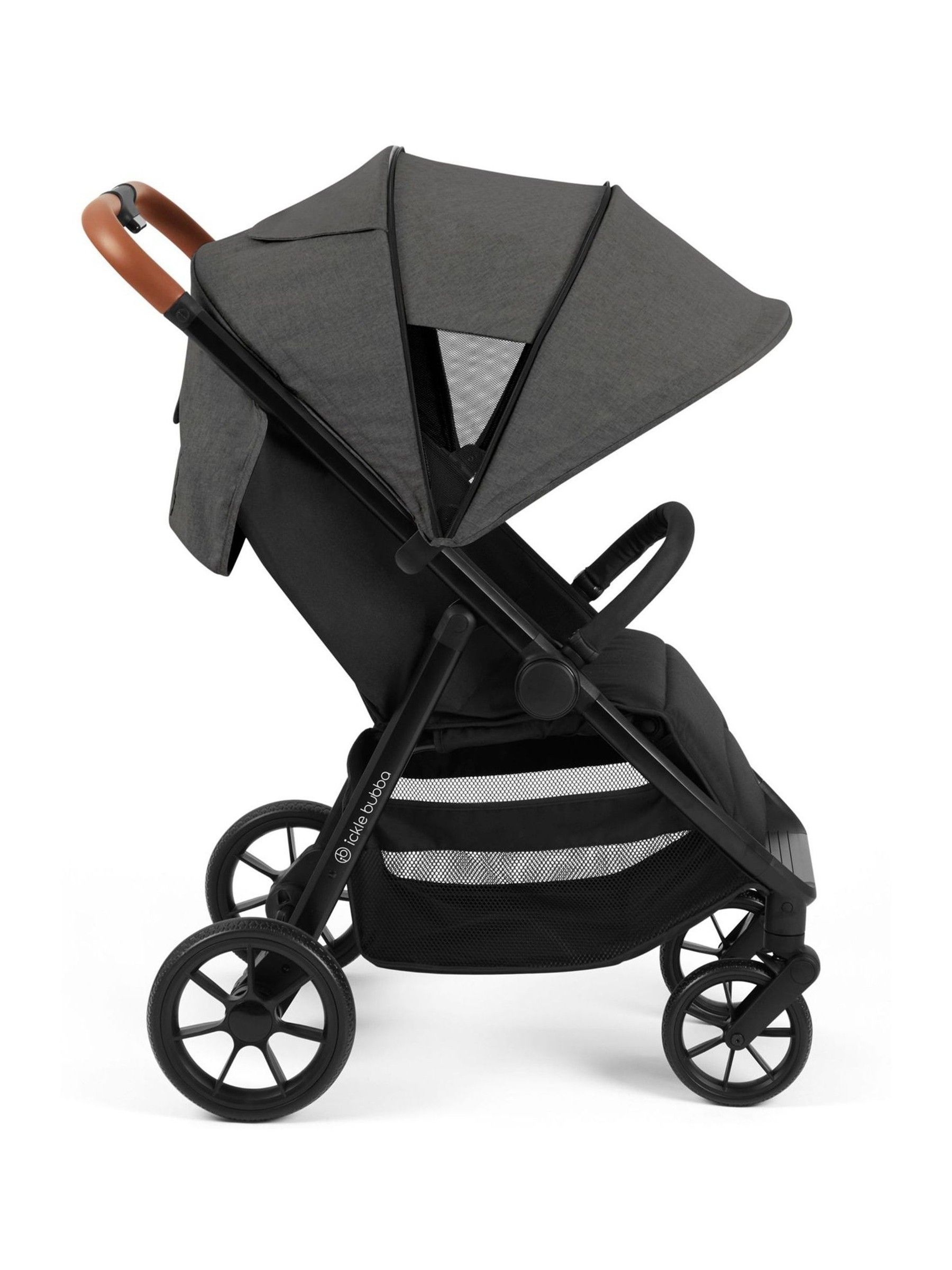 Ickle Bubba Charcoal Grey Stomp Stride Max Stroller - Image 3 of 6