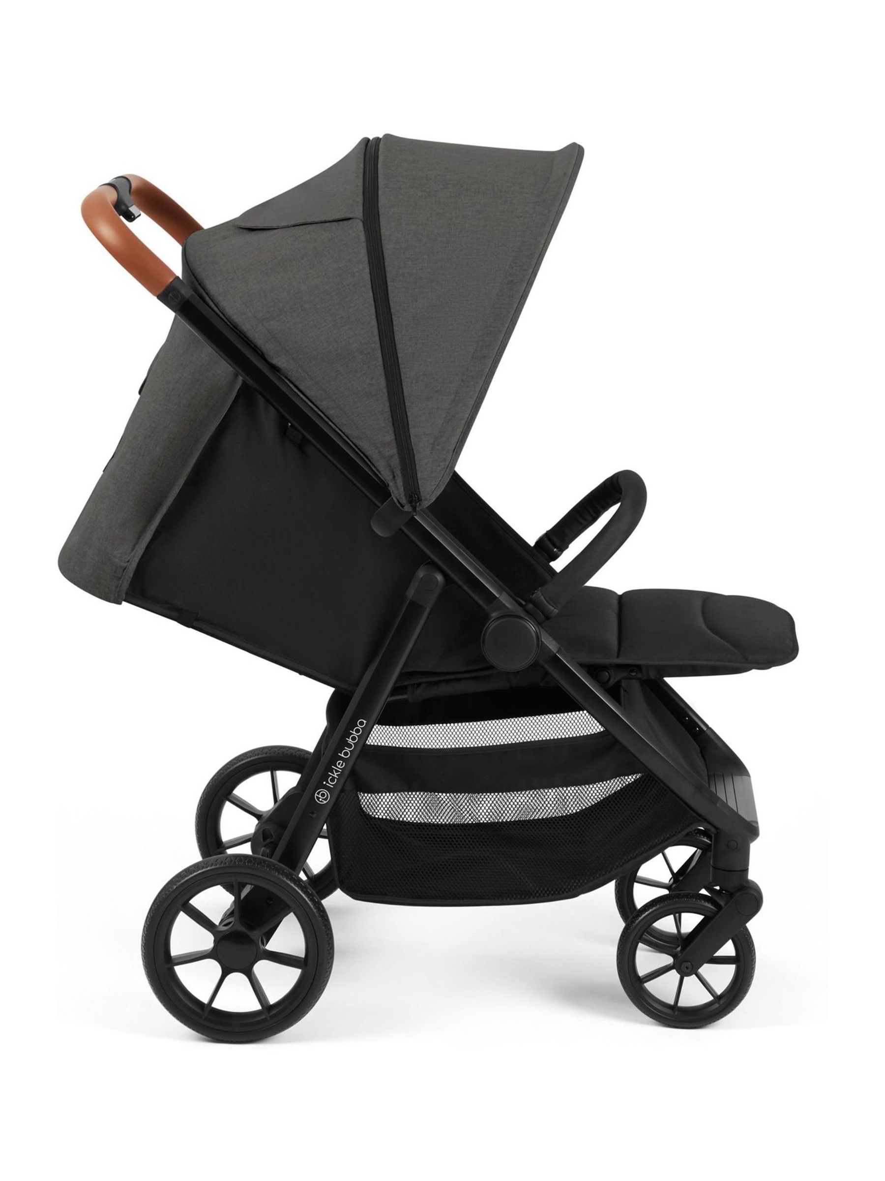 Ickle Bubba Charcoal Grey Stomp Stride Stroller - Image 3 of 5