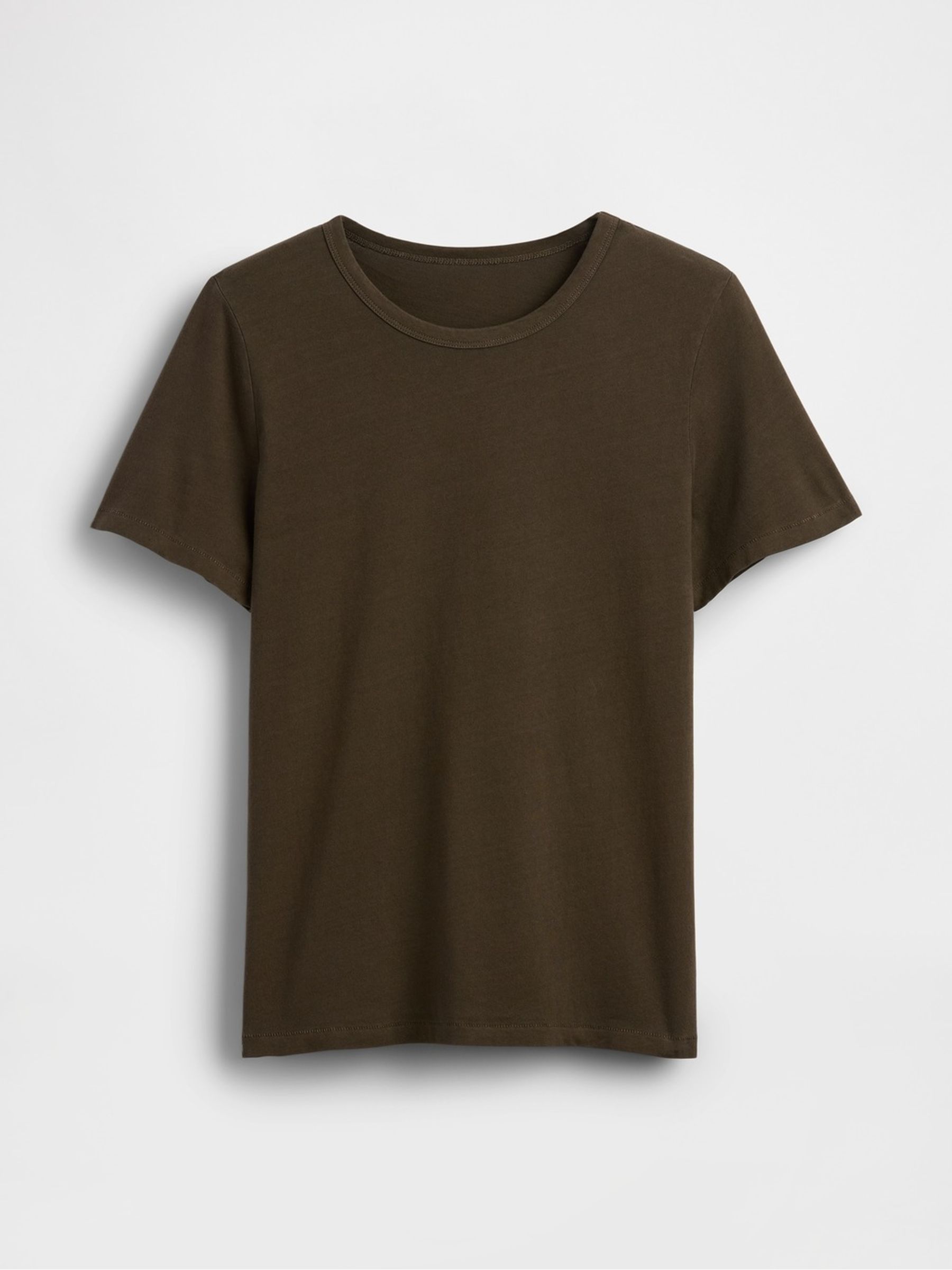 Chocolate Brown Vintage Soft Short Sleeve T-Shirt - Image 4 of 4