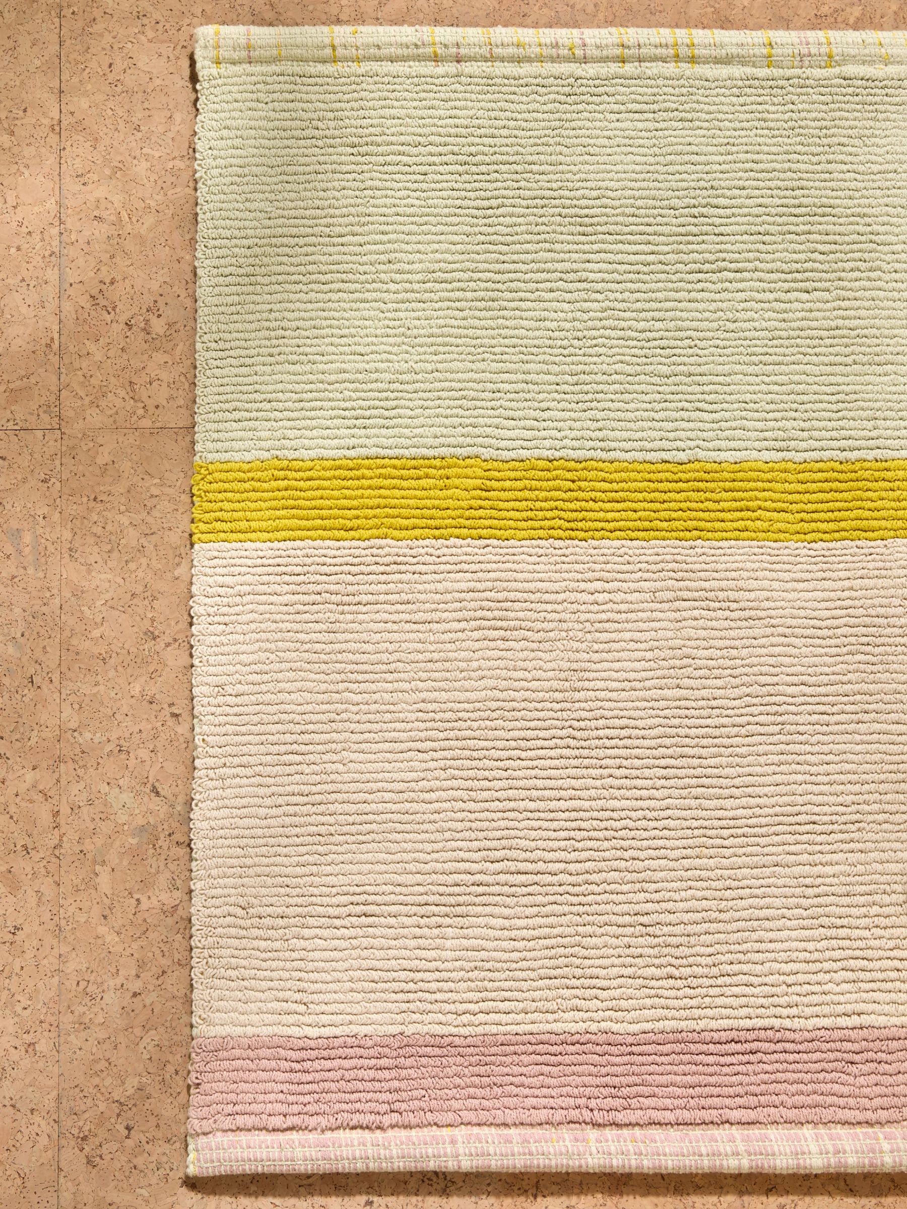 Jutta 100% Cotton Woven Bath Mat in Multi - Image 3 of 4