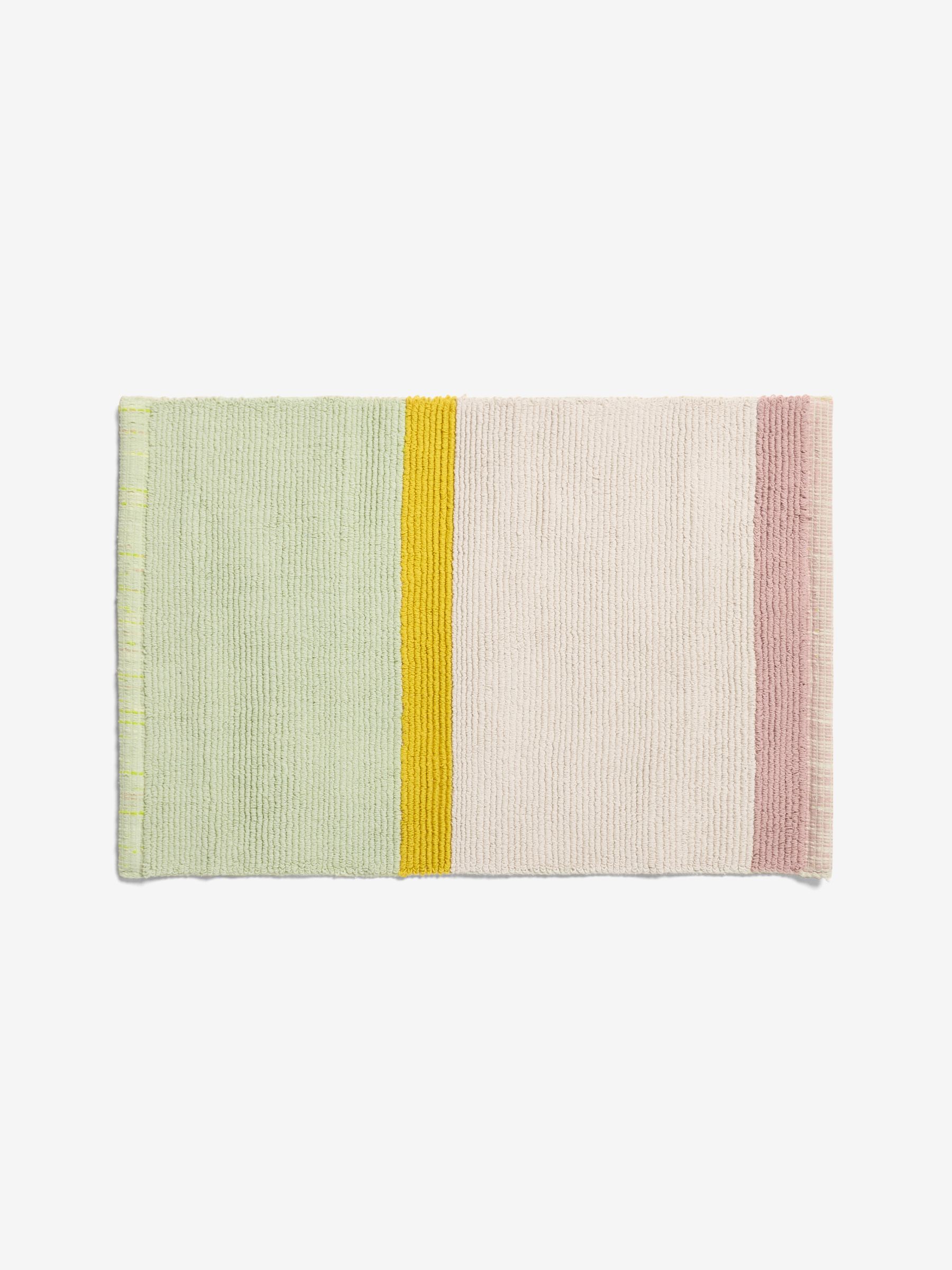 Jutta 100% Cotton Woven Bath Mat in Multi - Image 4 of 4