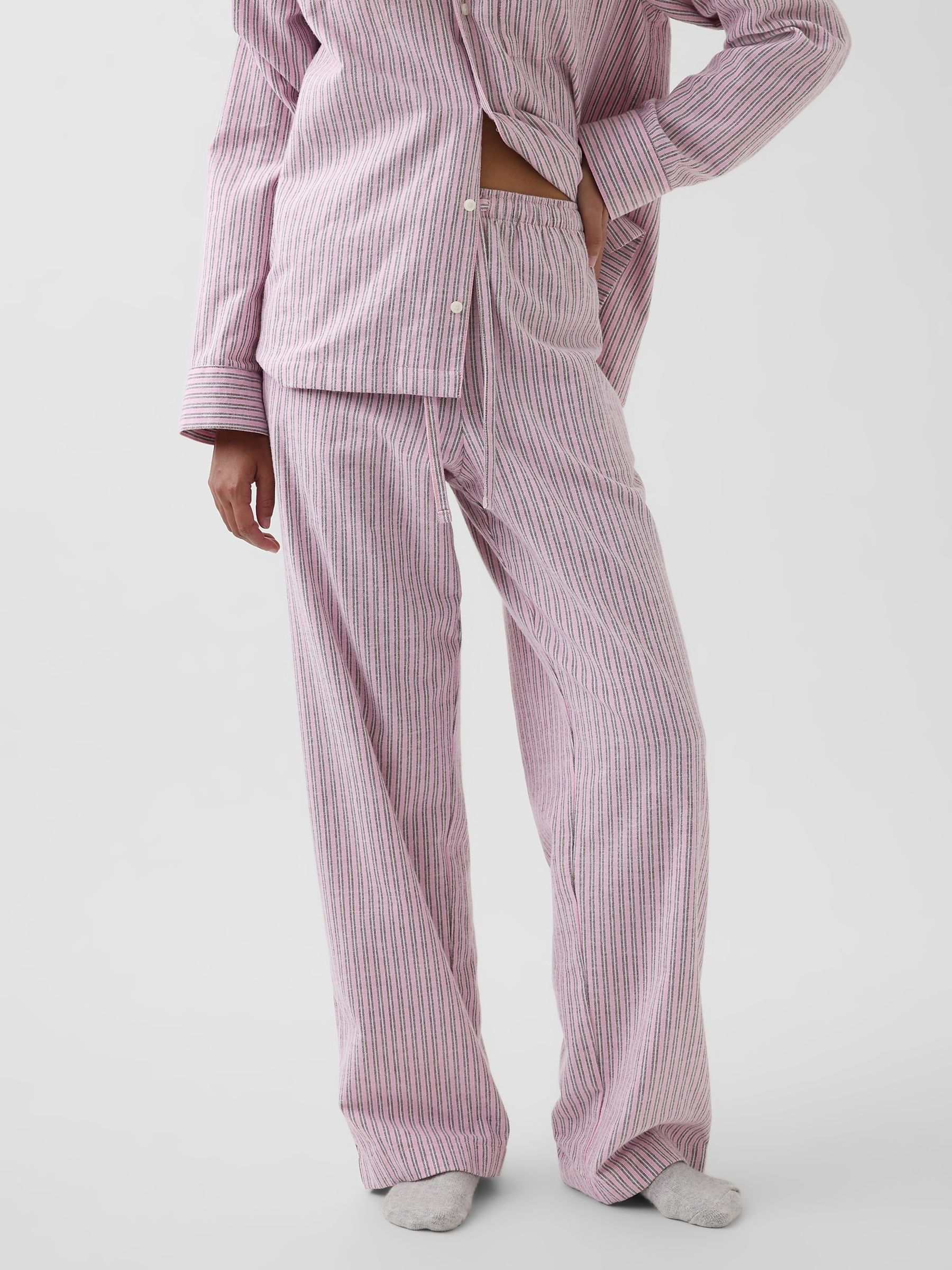 Pink Softest Flannel Pyjamas Bottoms - Image 1 of 4