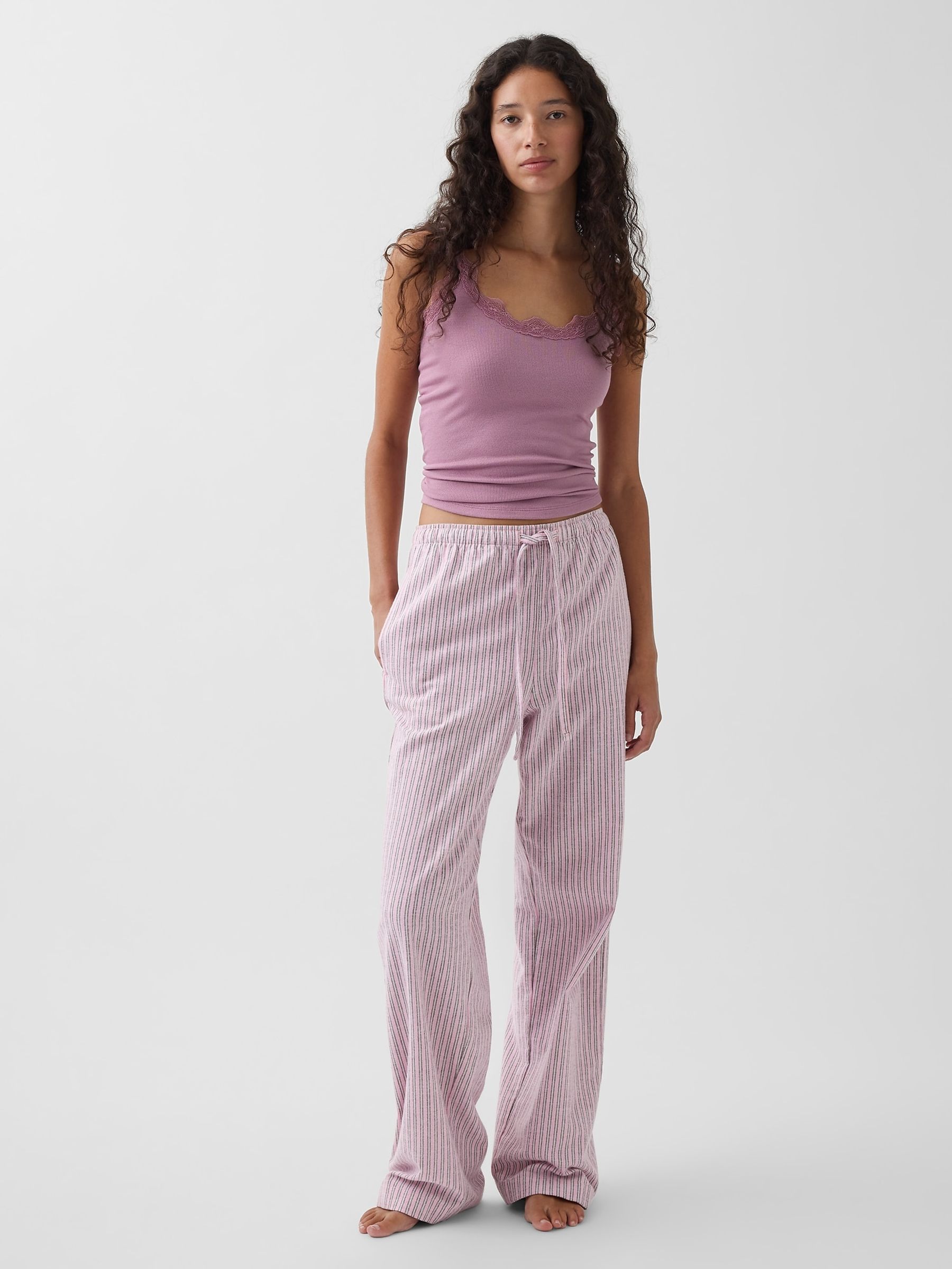 Pink Softest Flannel Pyjamas Bottoms - Image 3 of 4