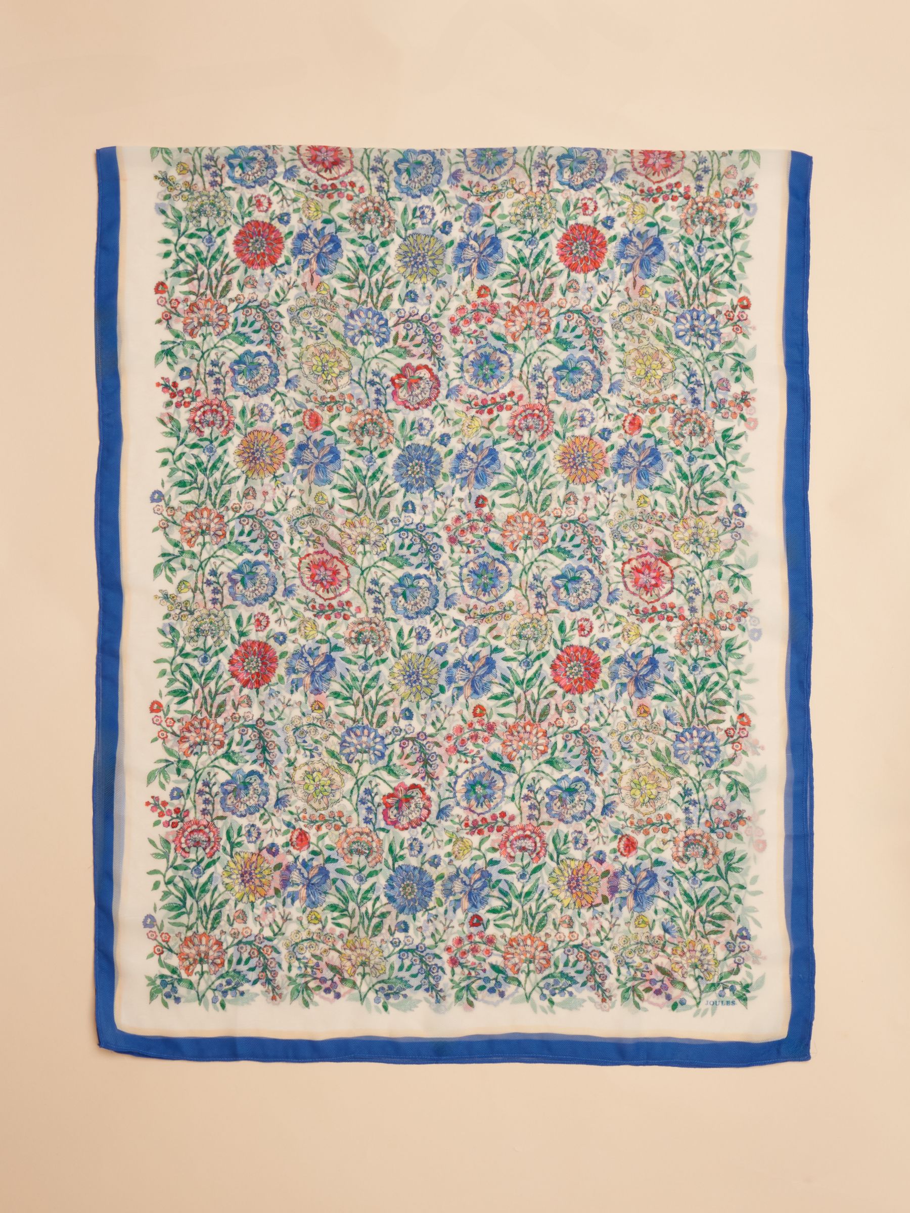 Abberton Multi Lightweight Printed Scarf - Image 2 of 4