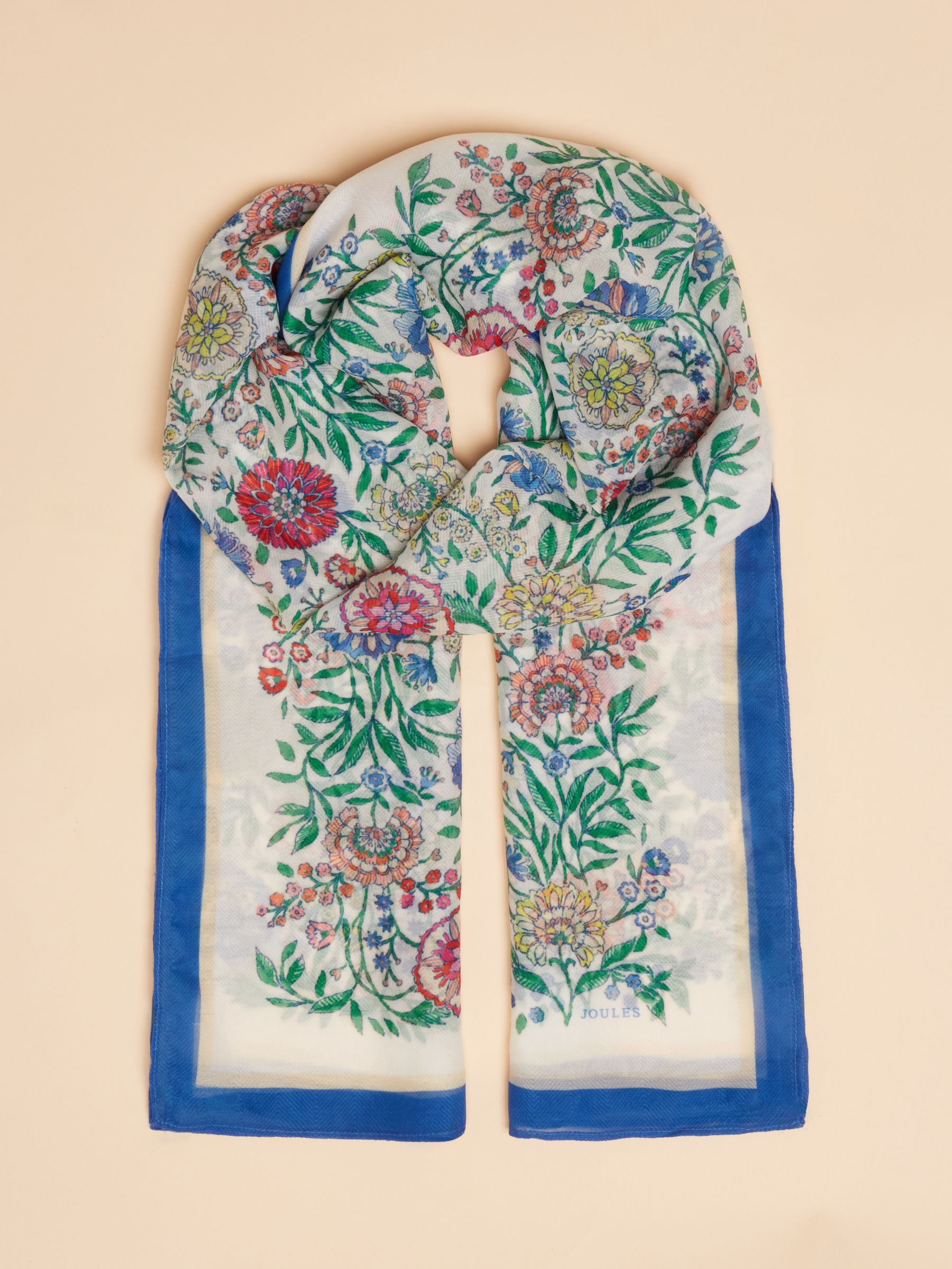 Abberton Multi Lightweight Printed Scarf - Image 3 of 4