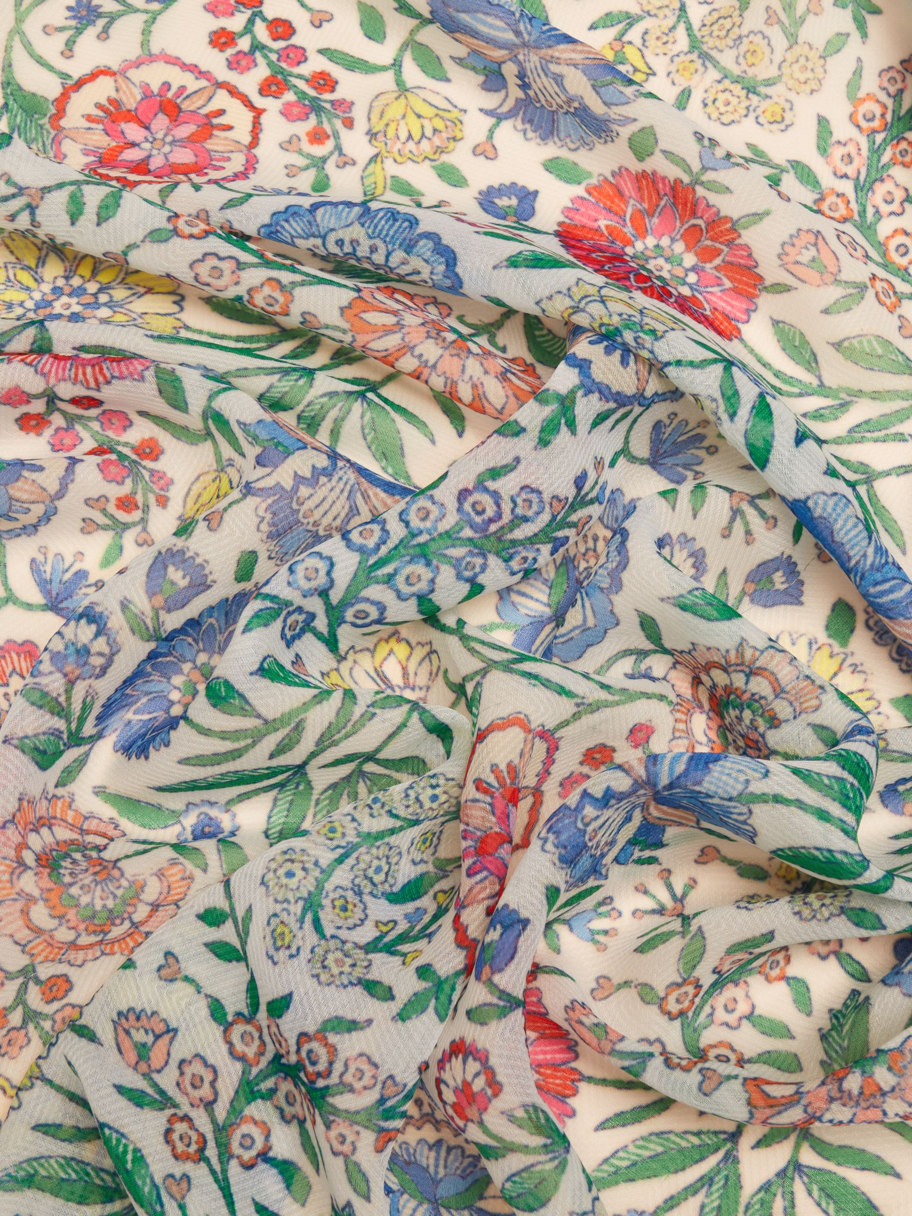Abberton Multi Lightweight Printed Scarf - Image 4 of 4